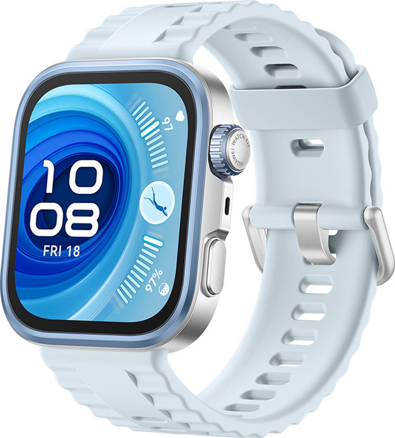 Huawei Watch Fit 4Pro, Titanium Body, Free dive, 100+ Sports mode