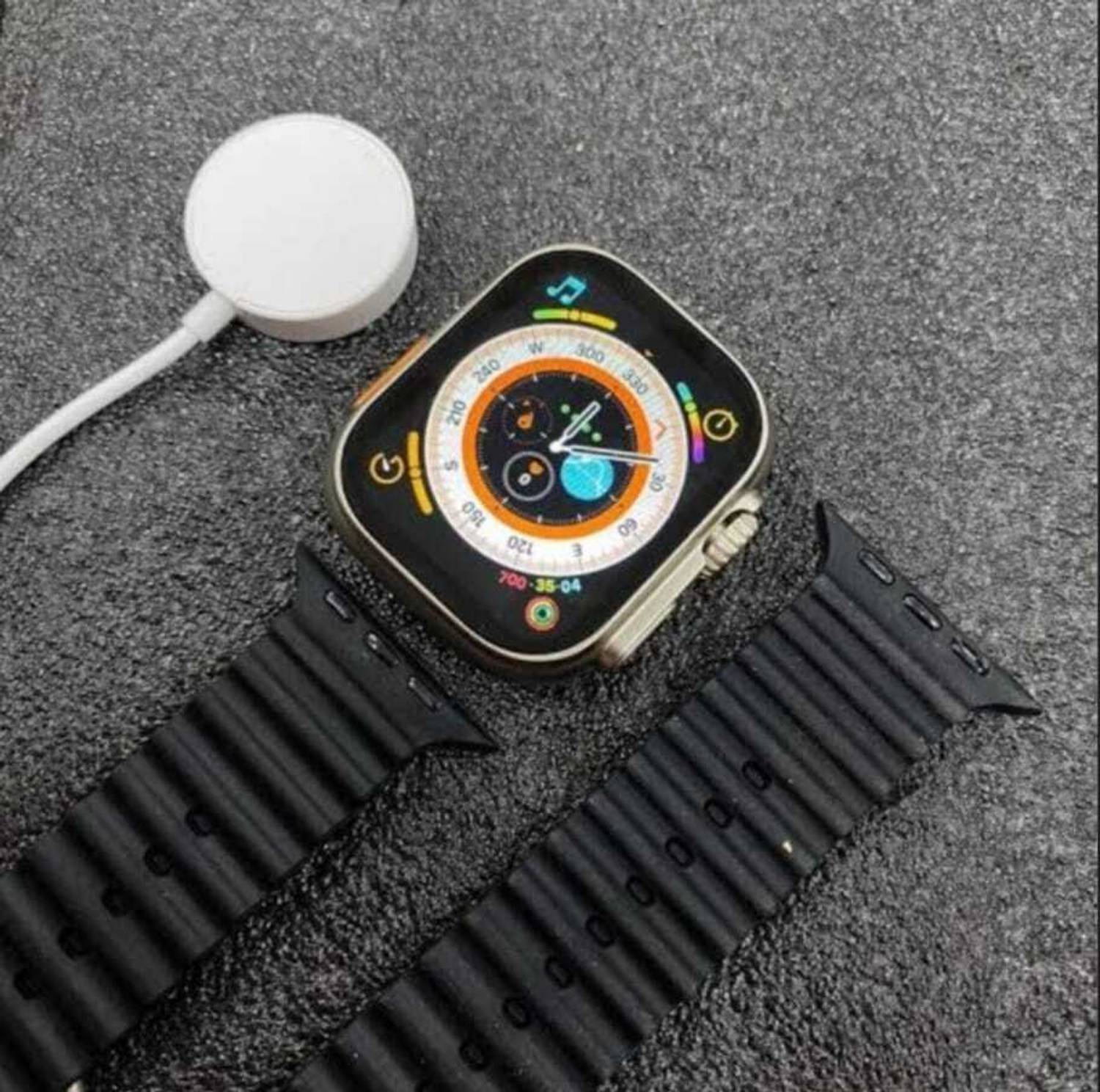 EVAAENTERPRISES black smartwatch t800 Smartwatch