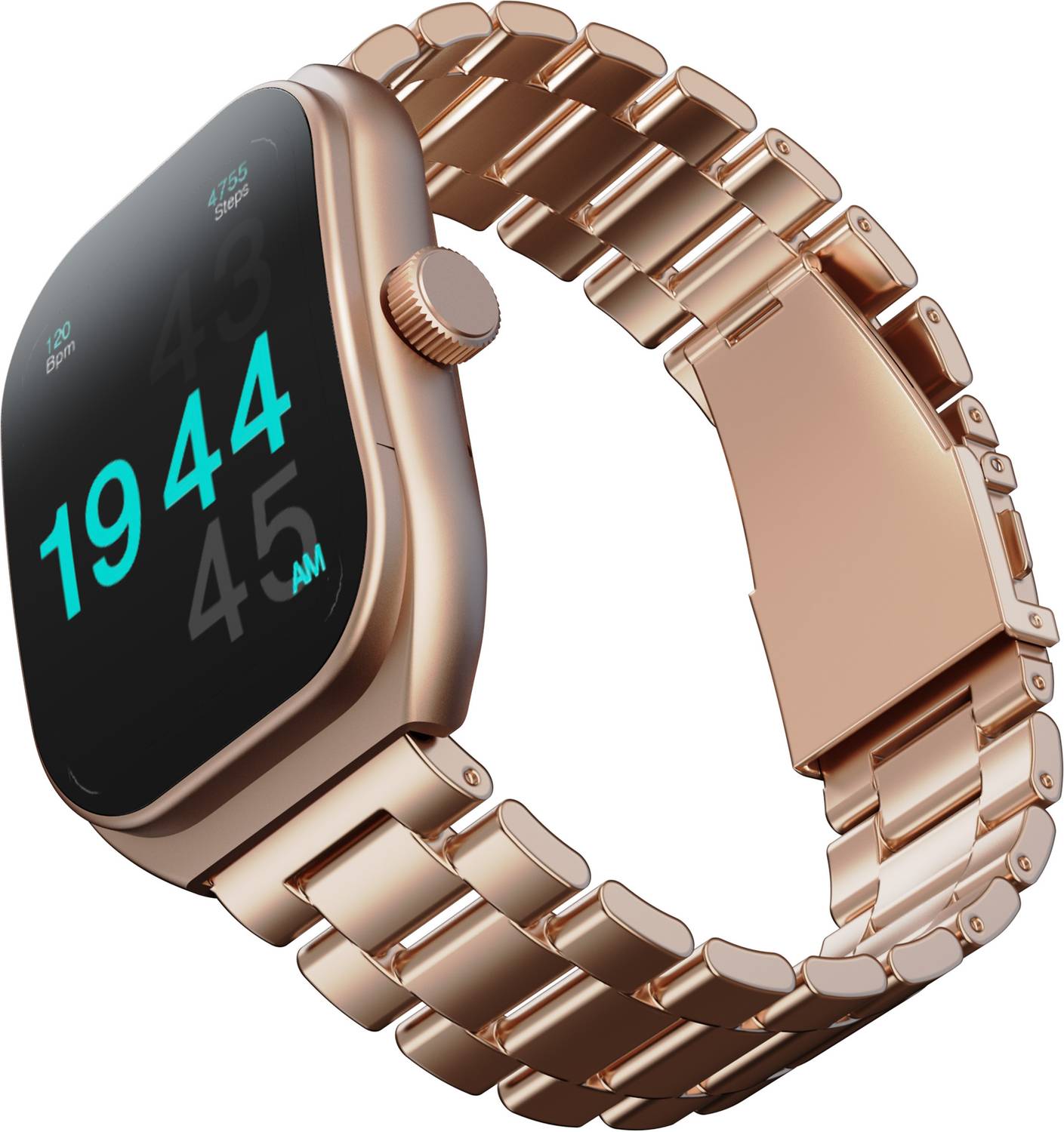 GOBOULT Trail 2.01'' 3D Curved HD Display, Working Crown, Health Monitor, IP68 Smartwatch