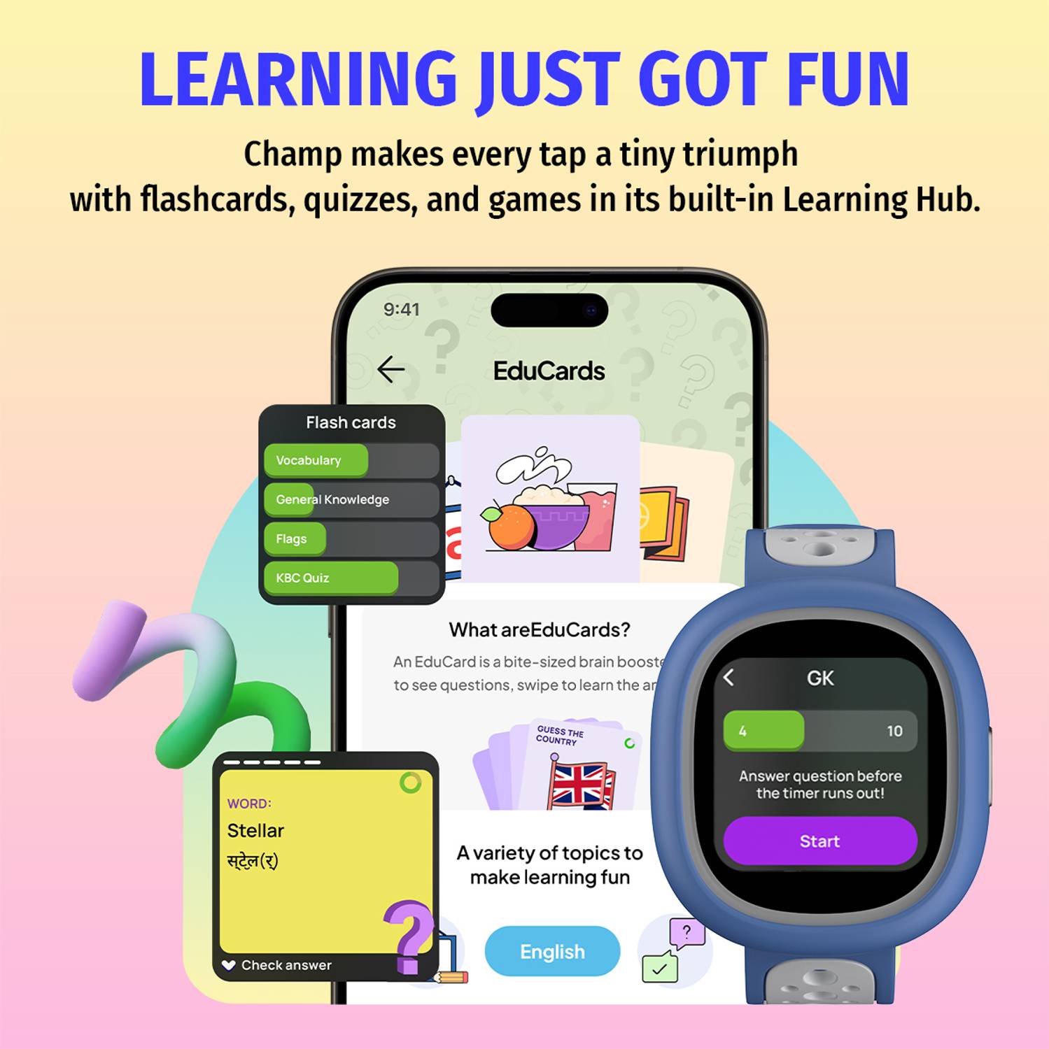 Noise Junior Champ 3 Kids Smartwatch - Image 4