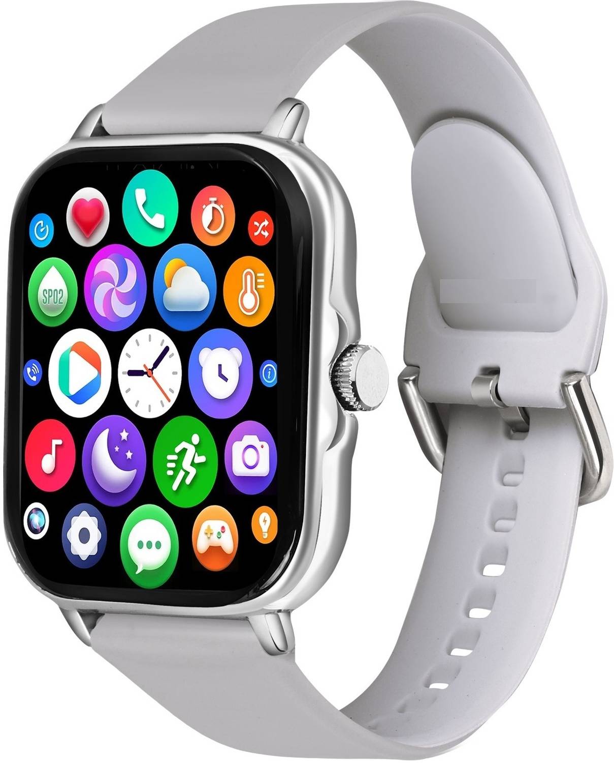 ATSK HUB H6 Smartwatch – 1.9″ Large Display | Bluetooth Calling & Fitness Tracker Smartwatch