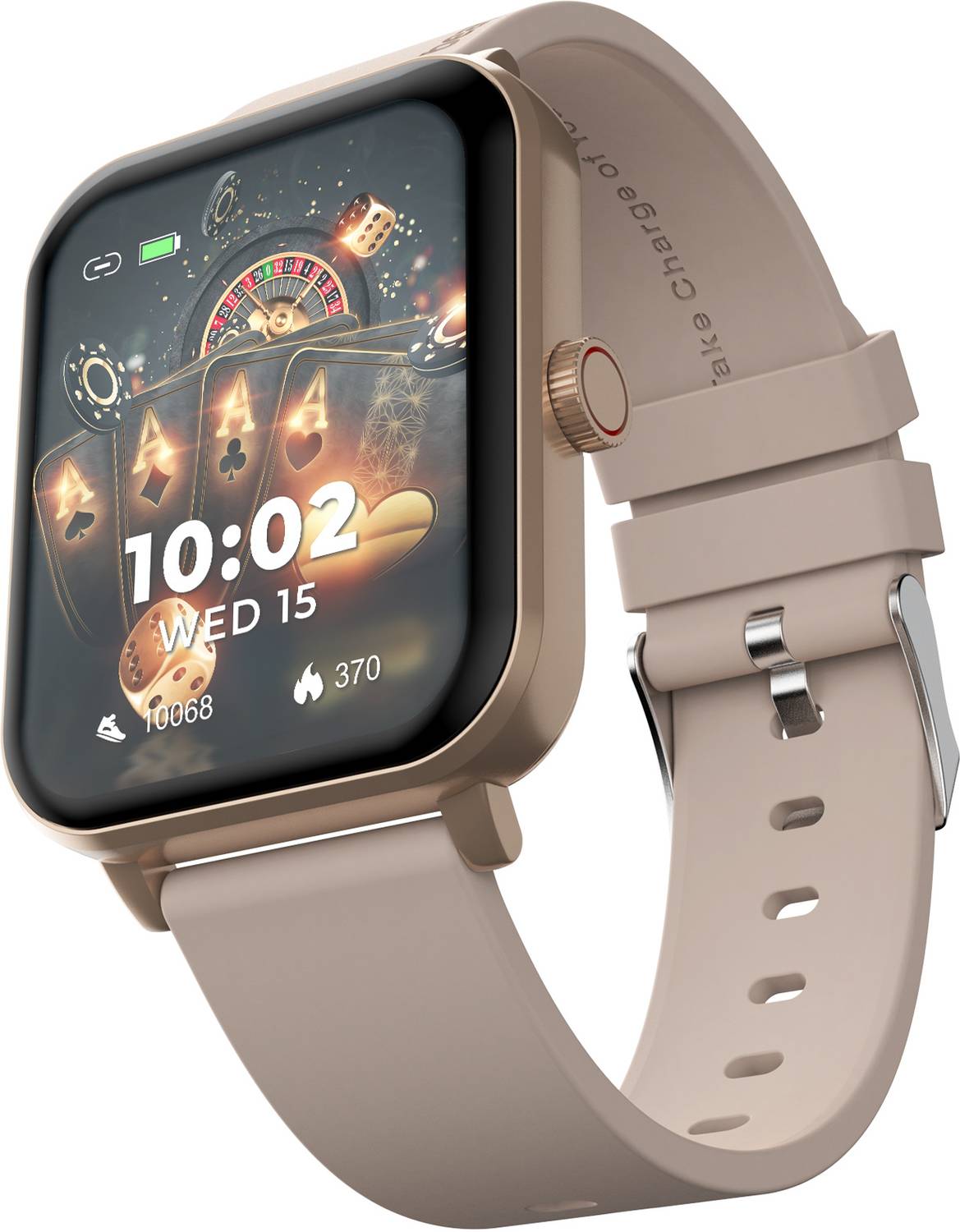 beatXP Marv Ace 1.85'' HD BT Calling, 100+ Sports Modes with IP67 Smartwatch