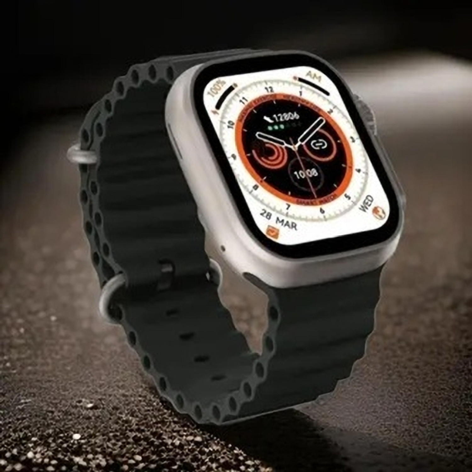 Image of Onikuma T800 BT watch 2in Big Screen Sunlight Proof Display Music Play Insta WA Notifier Smartwatch