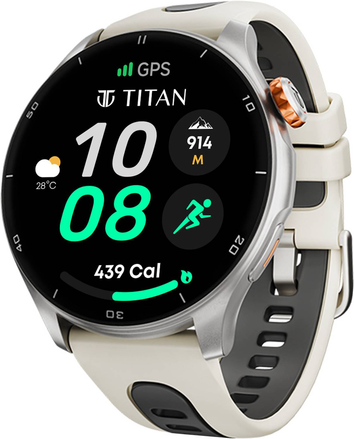 TITAN Celestor India's Most Accurate In-Built GPS Altimeter Baro