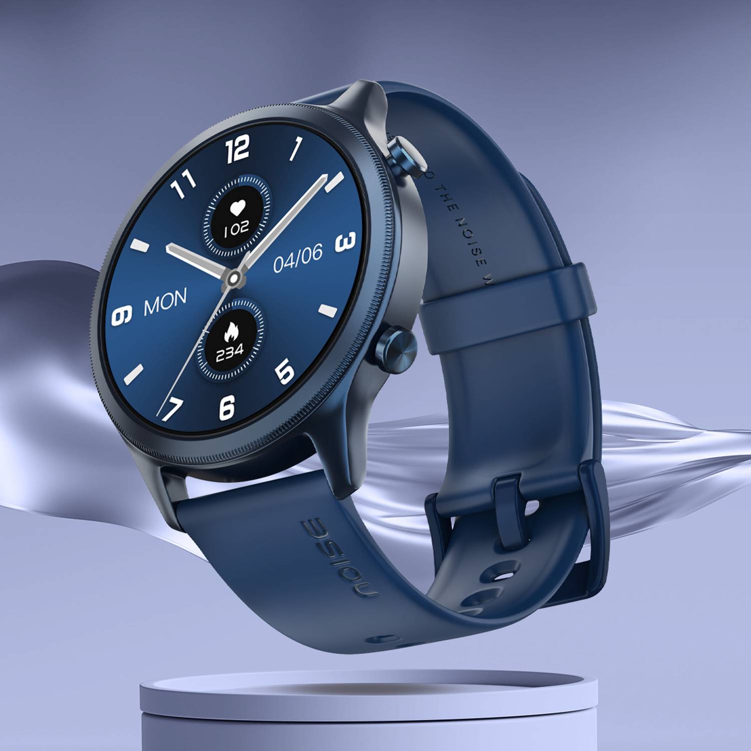 Noise Evolve 3 1.43" AMOLED Always-On Display with Bluetooth Calling, Metallic Design Smartwatch