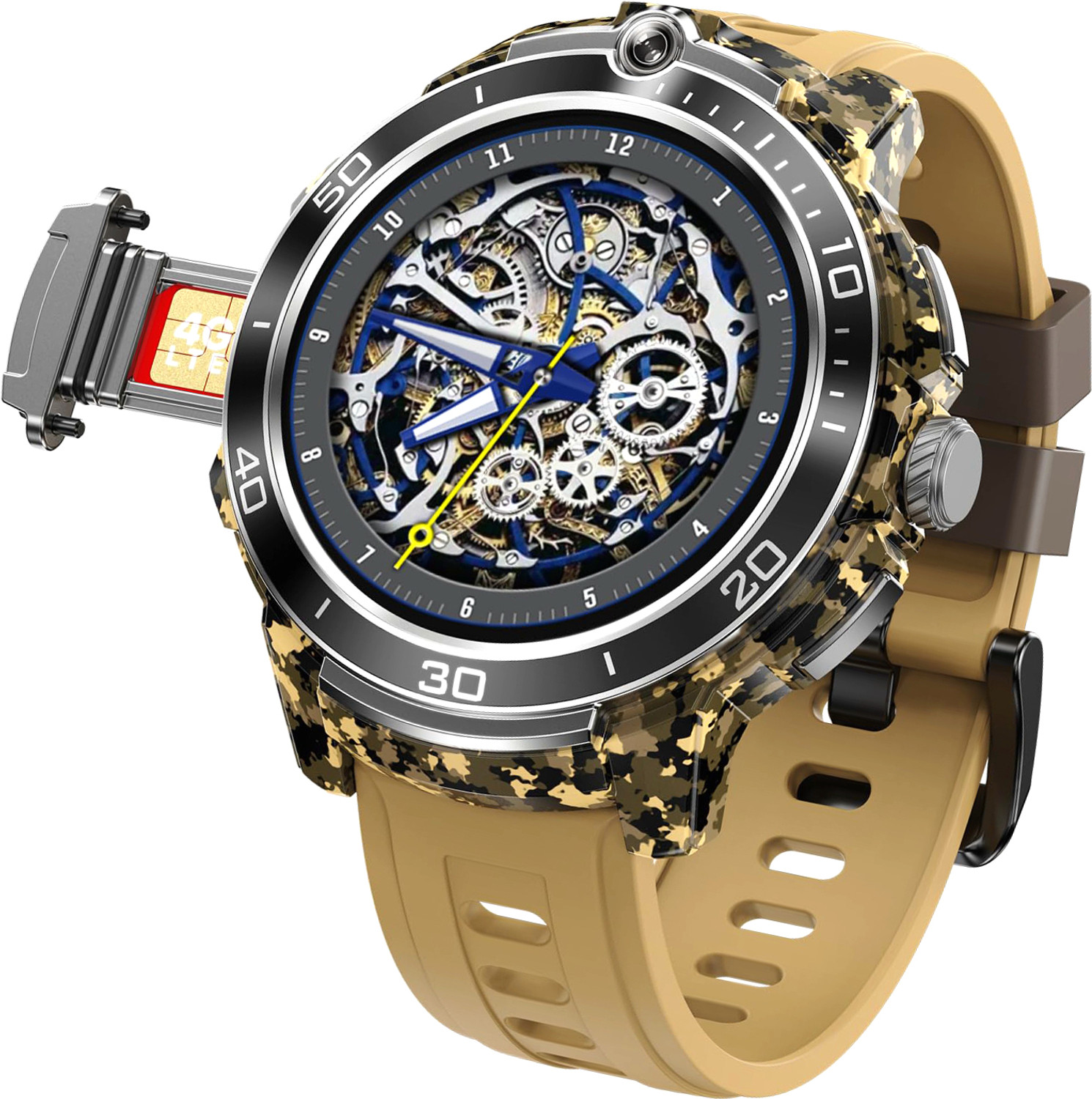 Image of Bestarc 5G Android Smart Watch WiFi Bluetooth Calling YouTube GPS App Support Smartwatch