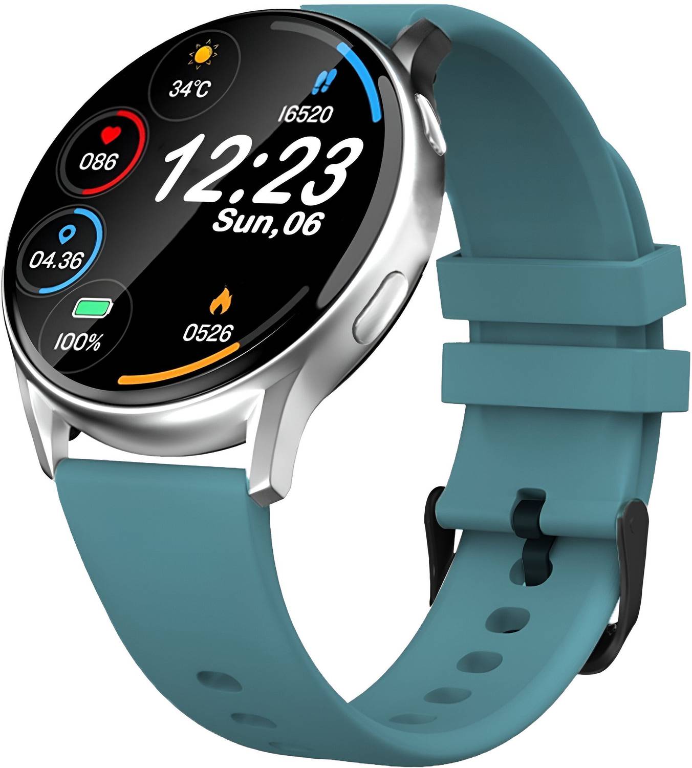 Melbon Gaze 1.43"AMOLED Display Advance BT Calling Smart Notifi