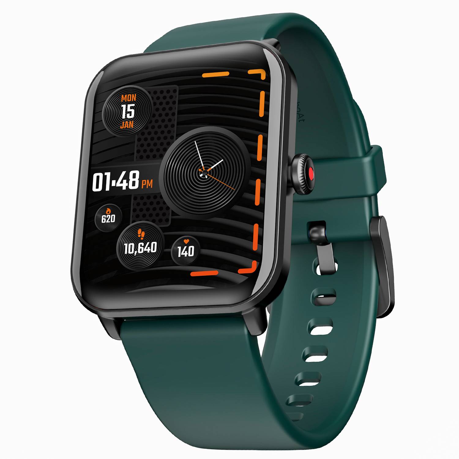 boAt Wave Fury Smartwatch Green - Image 2