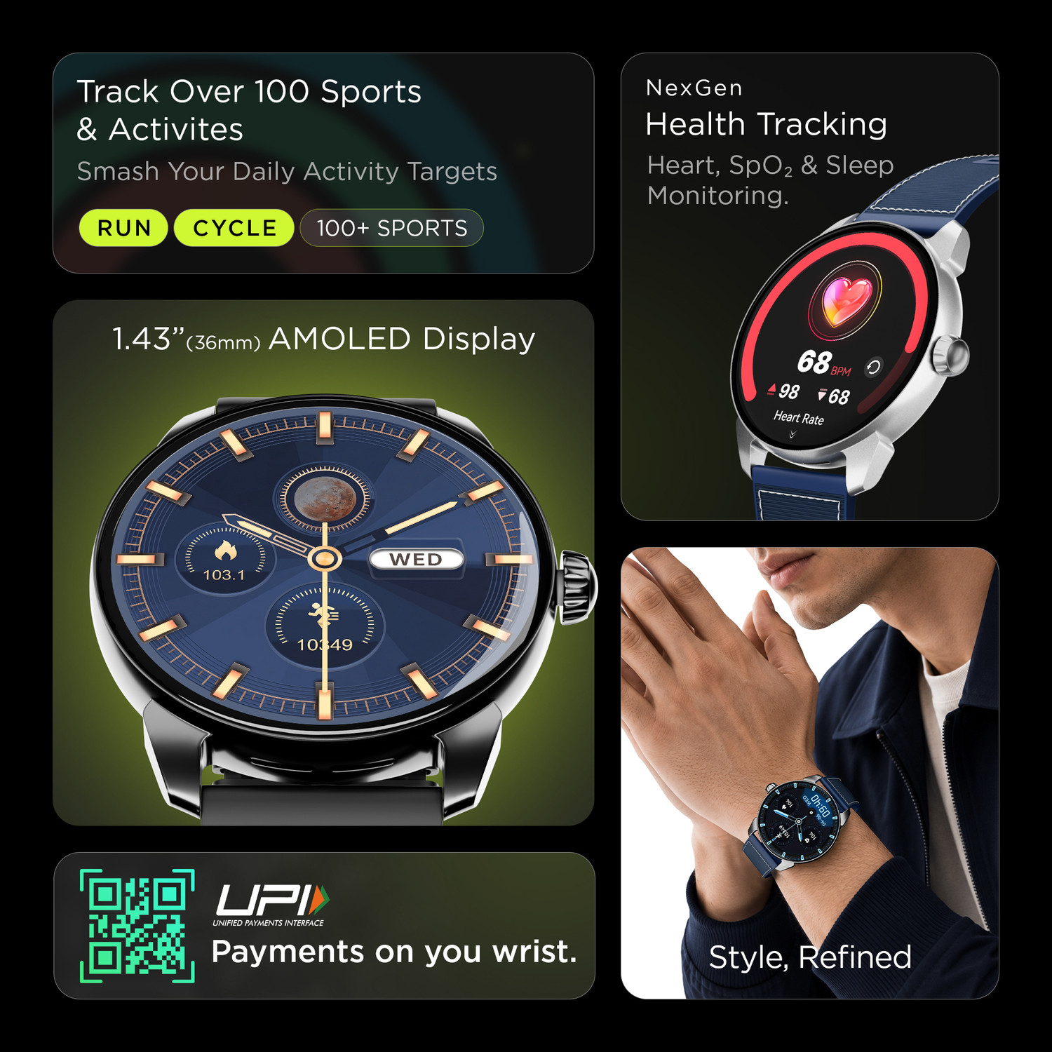 Image of Pebble Spectra Go Smartwatch