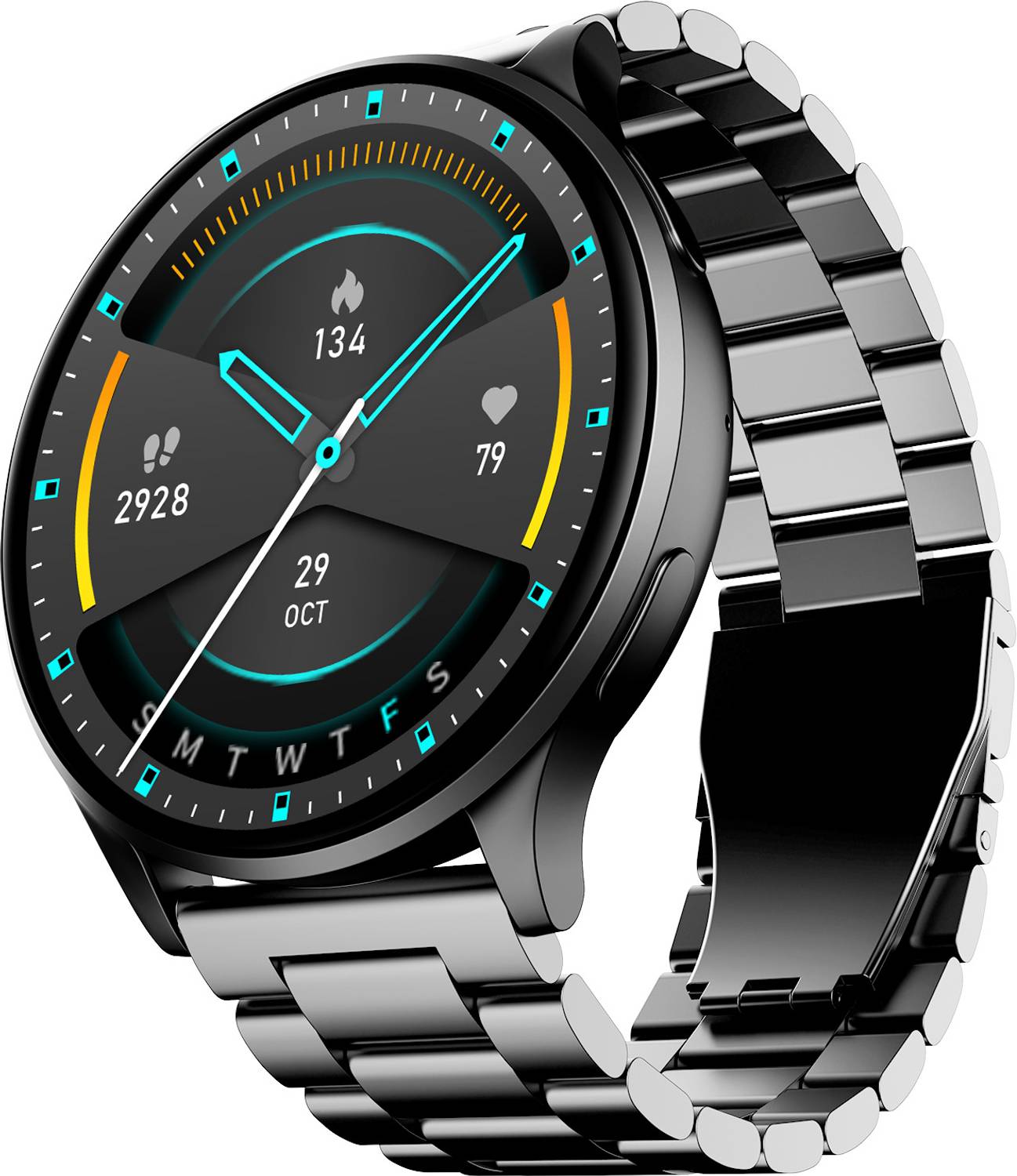 boAt Lunar Prime w/ 3.68 cm(1.45") AMOLED Display, BT Calling & W
