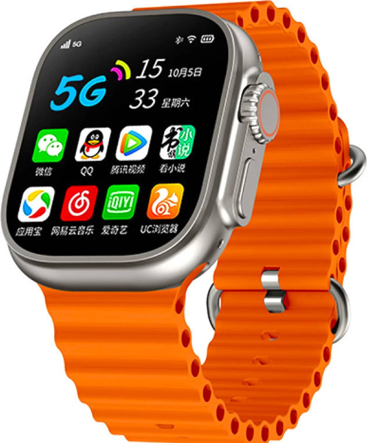 zora Smartwatch T800 Ulra 8 With Bluetooth Calling & Wireless Cha