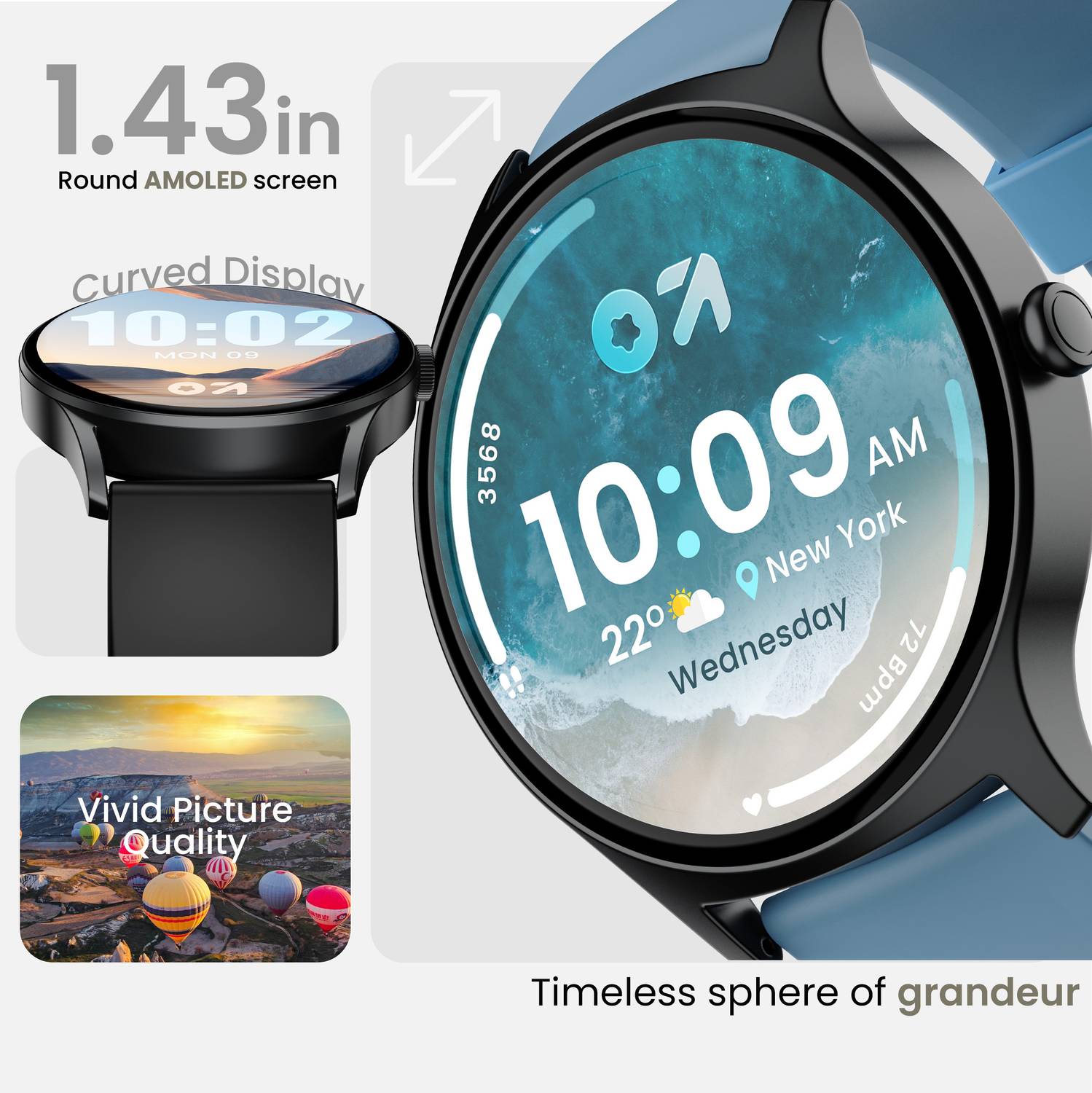 GOBOULT Rover Pro 1.43'' AMOLED Smartwatch - Image 3