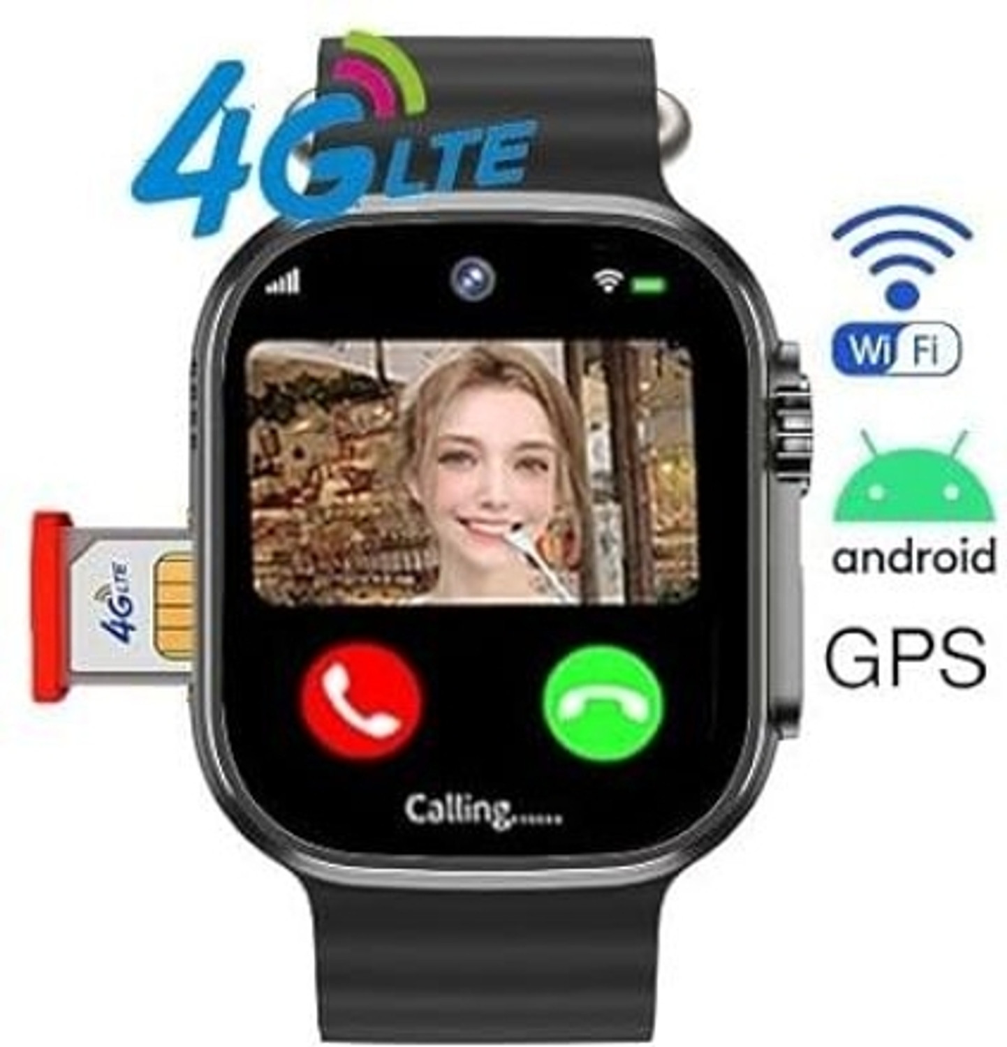 Image of SEHUB S9 Ultra 4G /5G Android Smartwatch with Dual Camera & Play Store Support Smartwatch