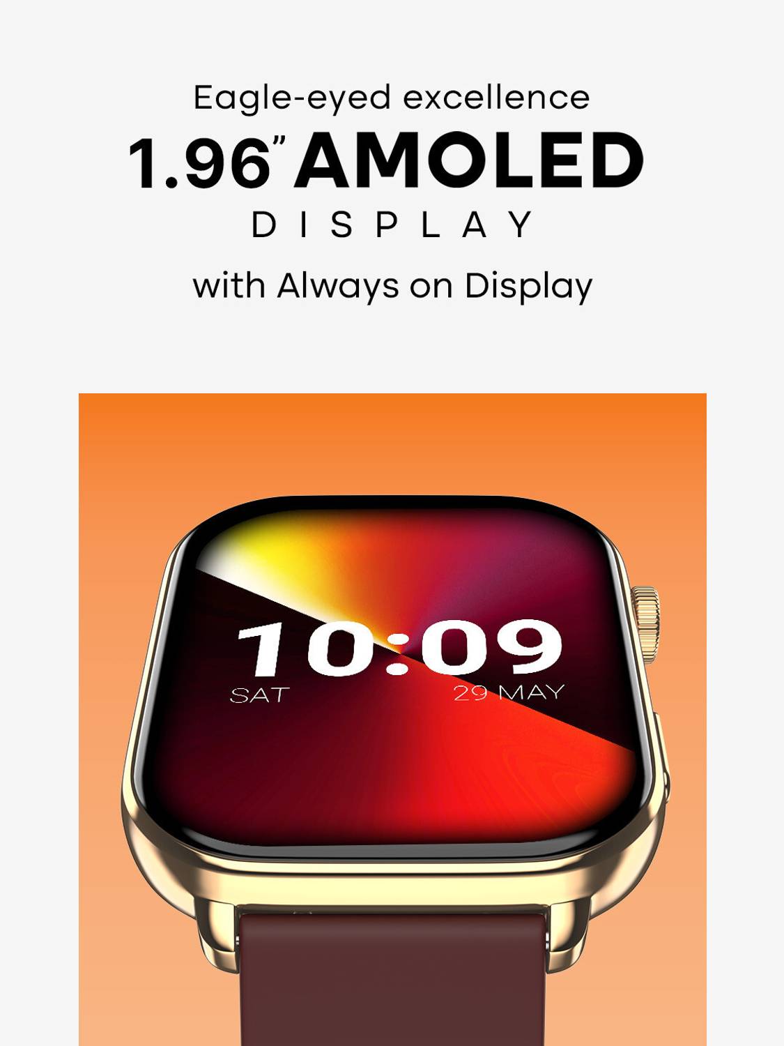 Noise Icon 4 1.96'' AMOLED Display Smartwatch - Image 2
