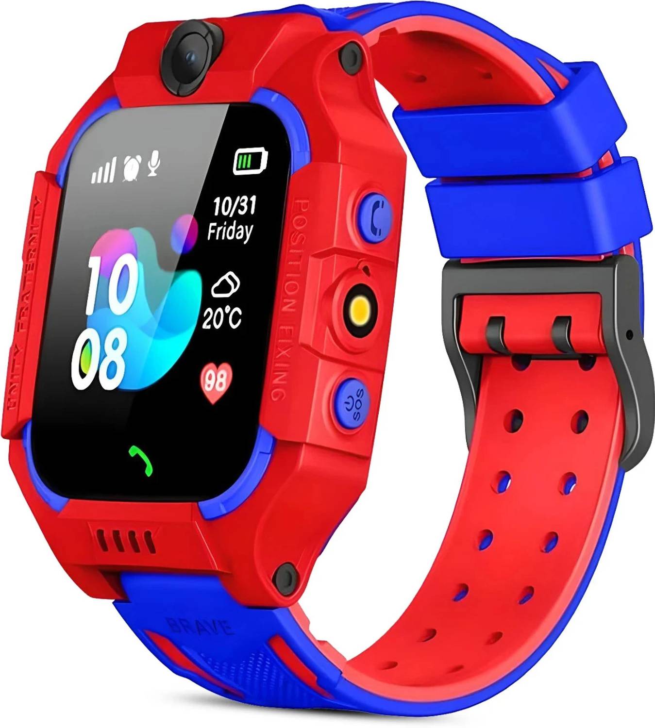 PunnkFunnk Q15 Kids Smart Watch with Location, Calling, Parent co