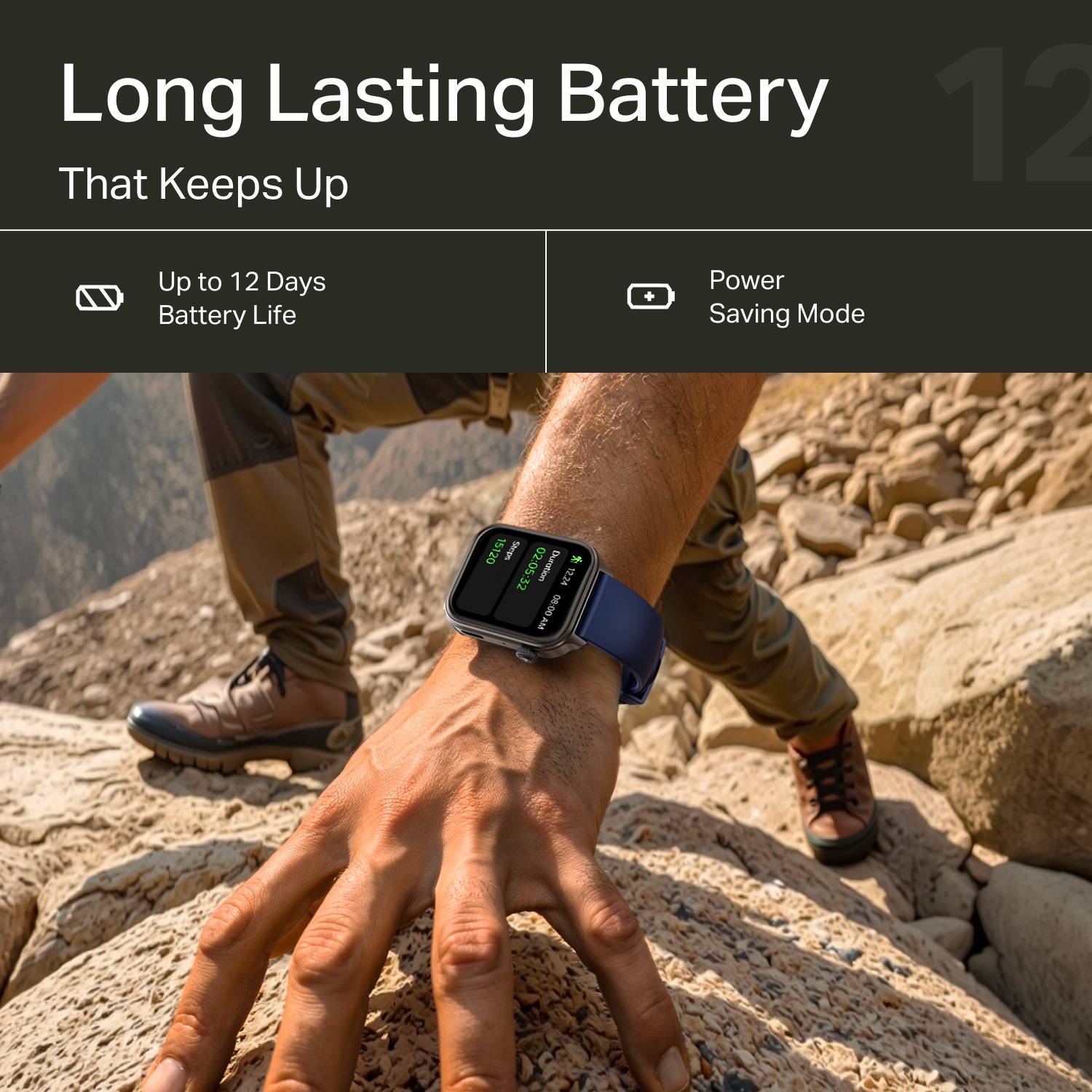 boAt Storm Call 4 Smartwatch - Image 3