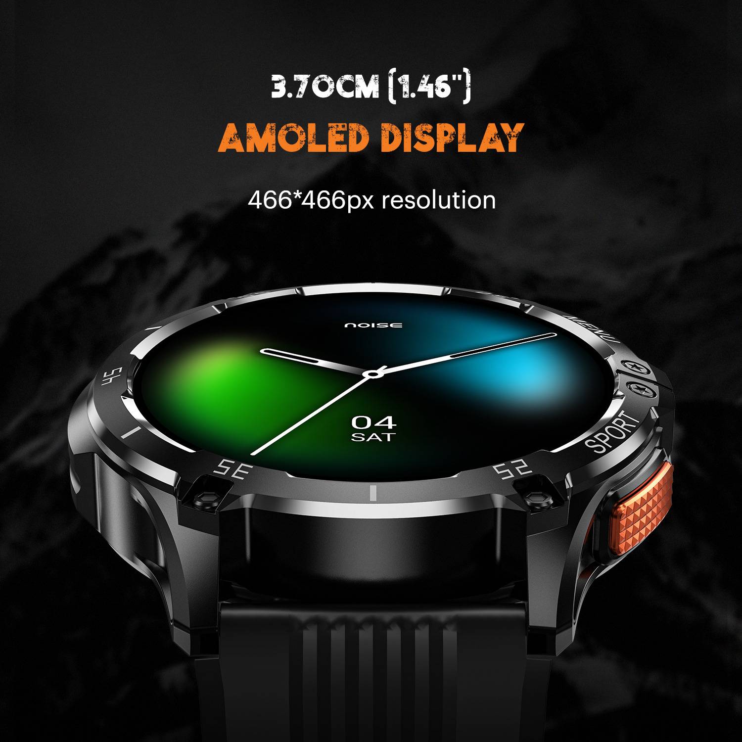 Noise Force Plus 1.46'' AMOLED Smartwatch - Image 4