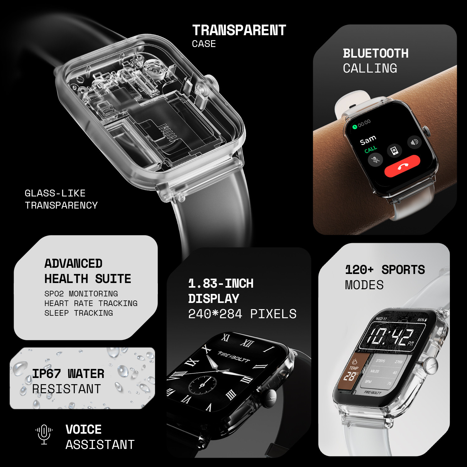 Image of Fire-Boltt Ninja Phantom Smartwatch