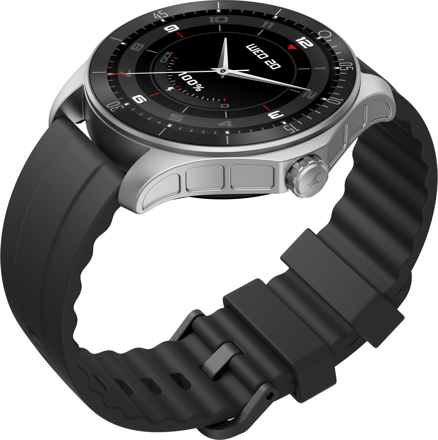 Image of Fastrack Rogue 1.38 inch HD Display,Functional Crown,BT Calling with Advanced Chipset Rugged Smartwatch