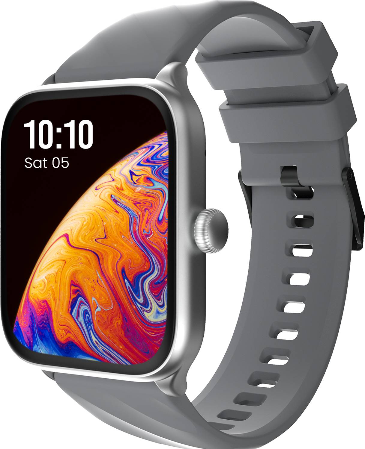 Cellecor FLEX 1.83" BT Calling, 500 NITS, AI Voice Assistant,SPo2,HR, Split Screen Smartwatch