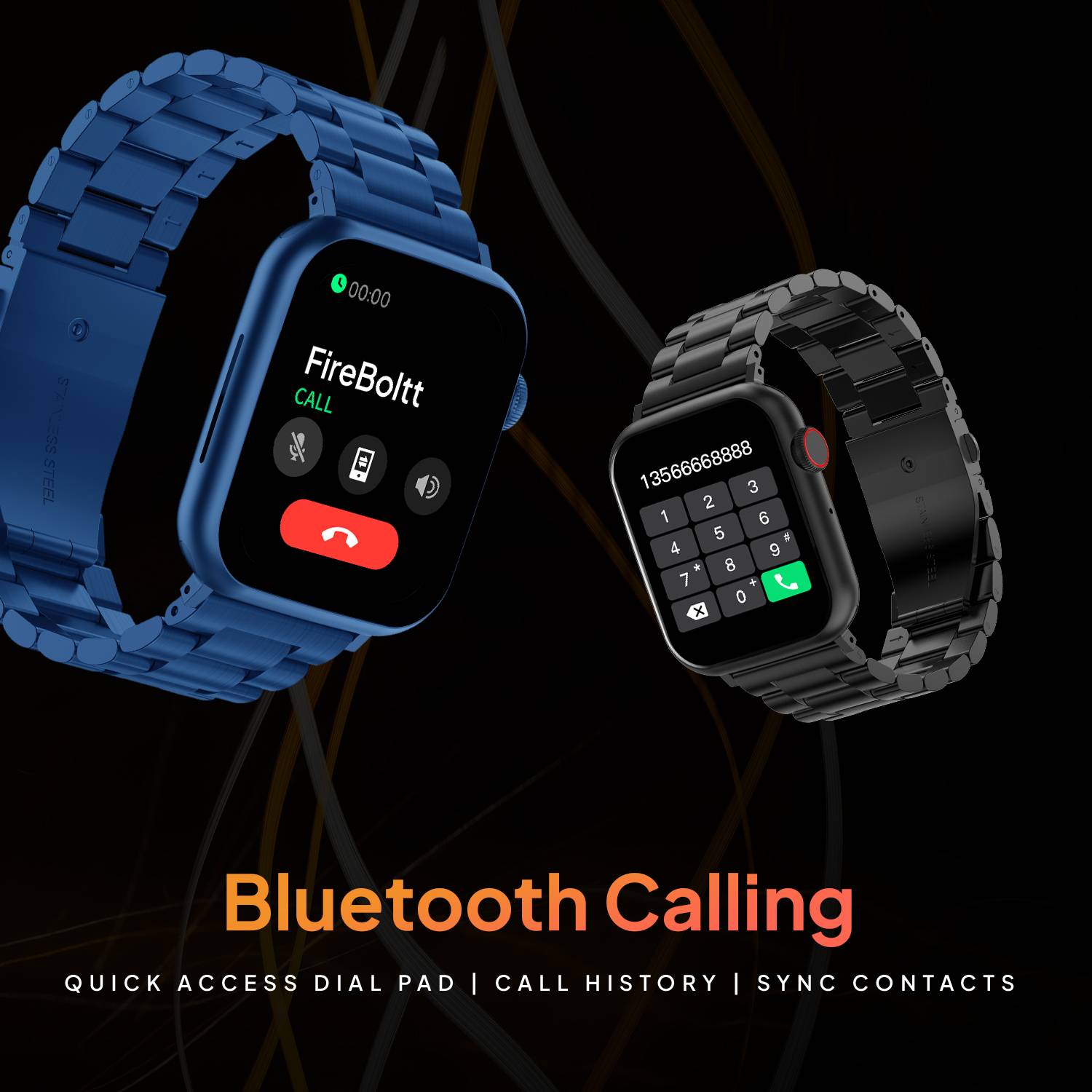 Fire-Boltt Rise Steel Ultra 48.5mm Smartwatch - Image 5