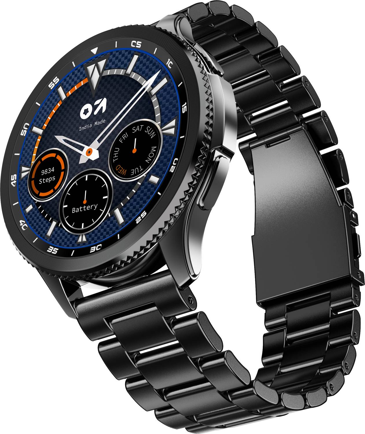 GOBOULT Pyro Rotating Bezel, 1.43'' AMOLED Display, 600 Nits, Hea