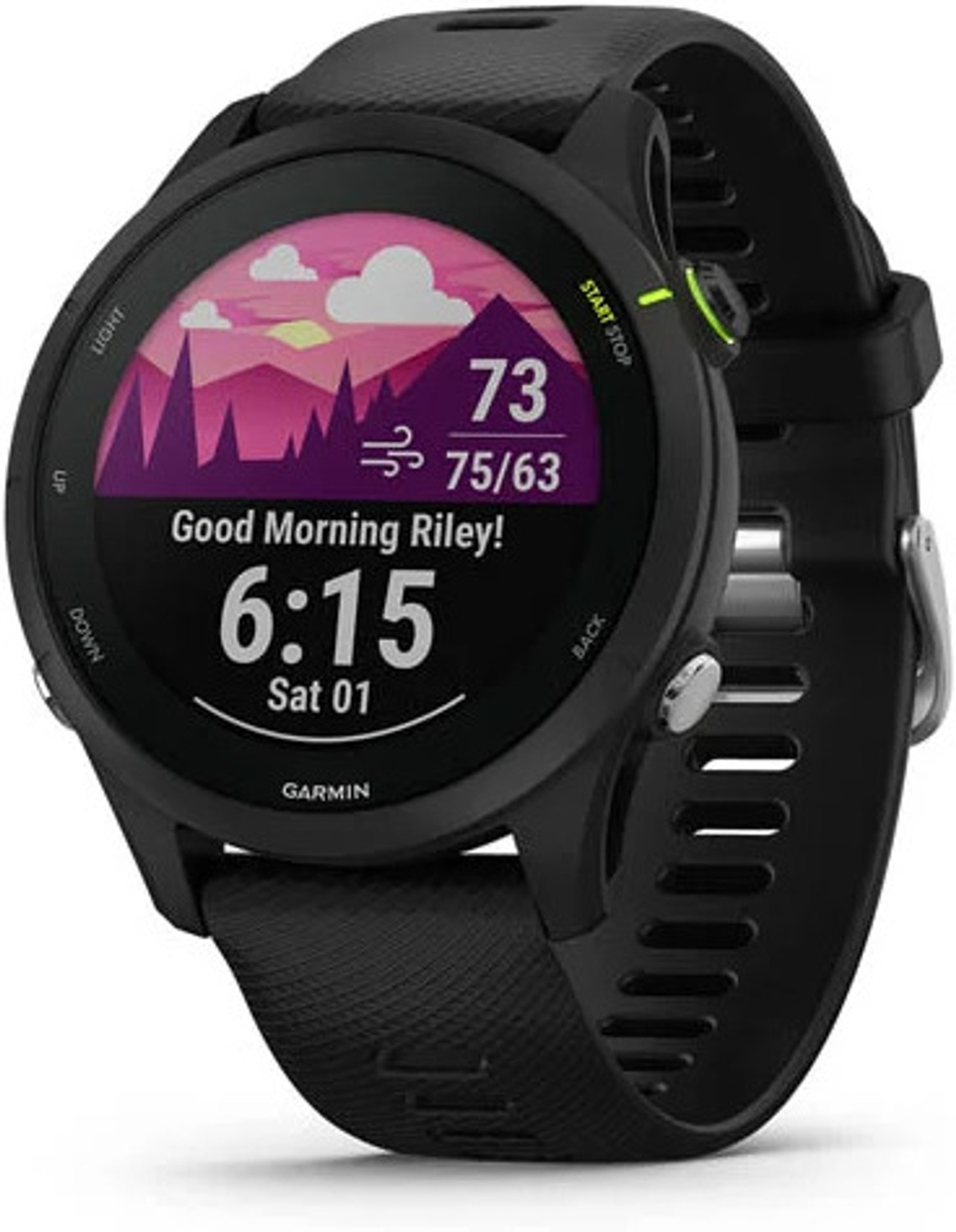 Image of GARMIN Forerunner 255 Music,Wifi,Gps,Black, (A04308) Smartwatch