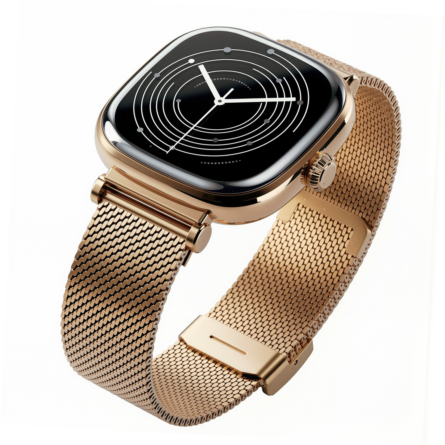 Image of boAt Chrome Ivory, Designed by GIVA, 1.7 inch AMOLED, 1000 nits, Premium Metal Body Smartwatch