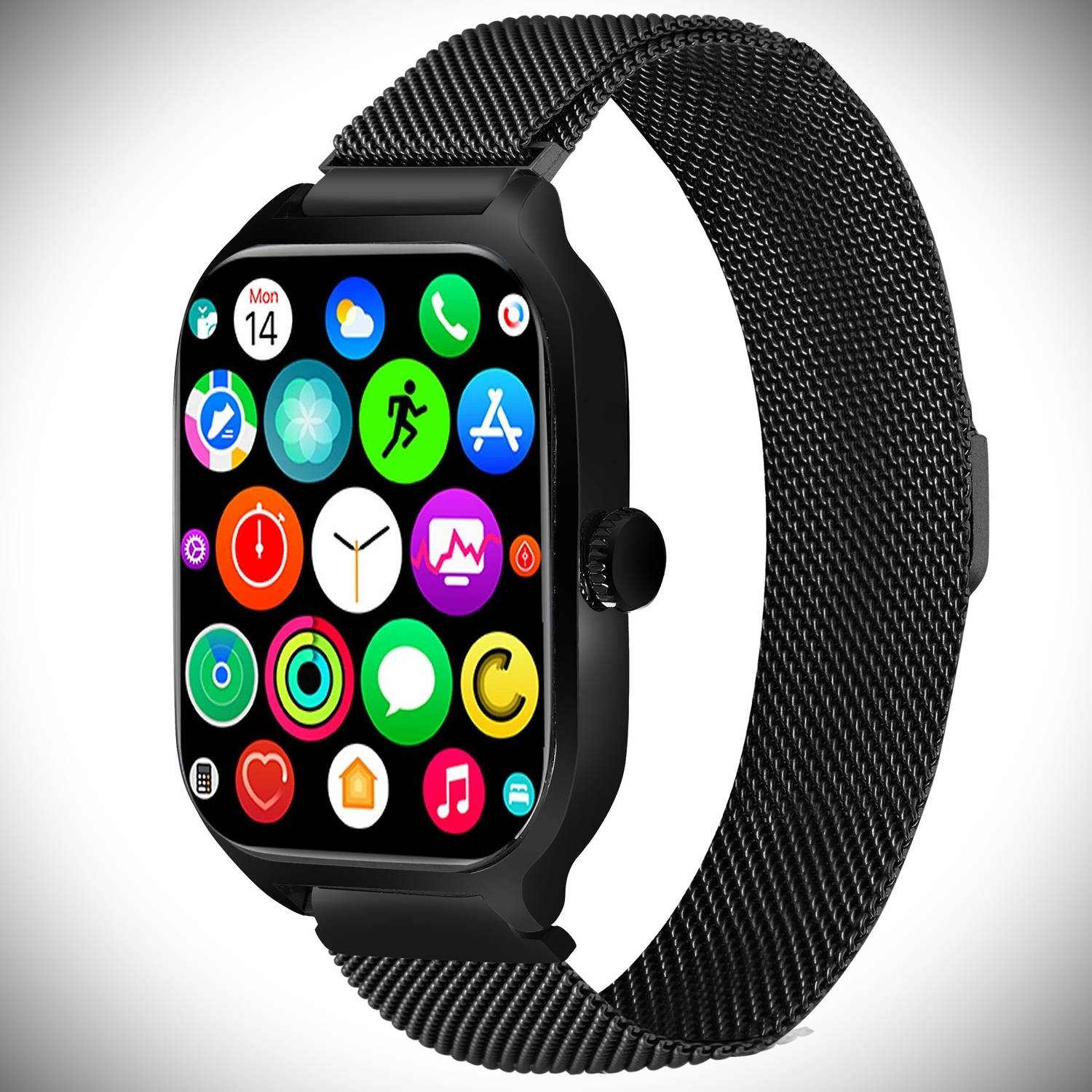 ATSK HUB H9 Smartwatch Calling,Fitness,Heart Rate Tracking Kids Girls & Boys (6-22 Years) Smartwatch