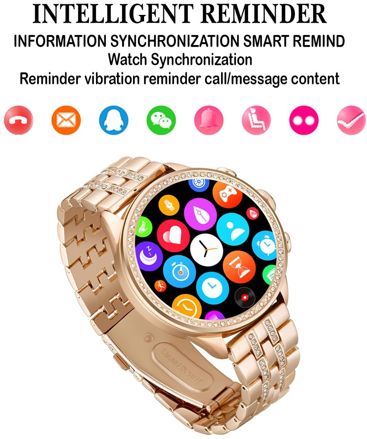 Image of Nizix 5 cm T6 Gen 9 Smartwatch: 14 Sports Modes, Voice Assistant, Long Battery Smart Watch Strap