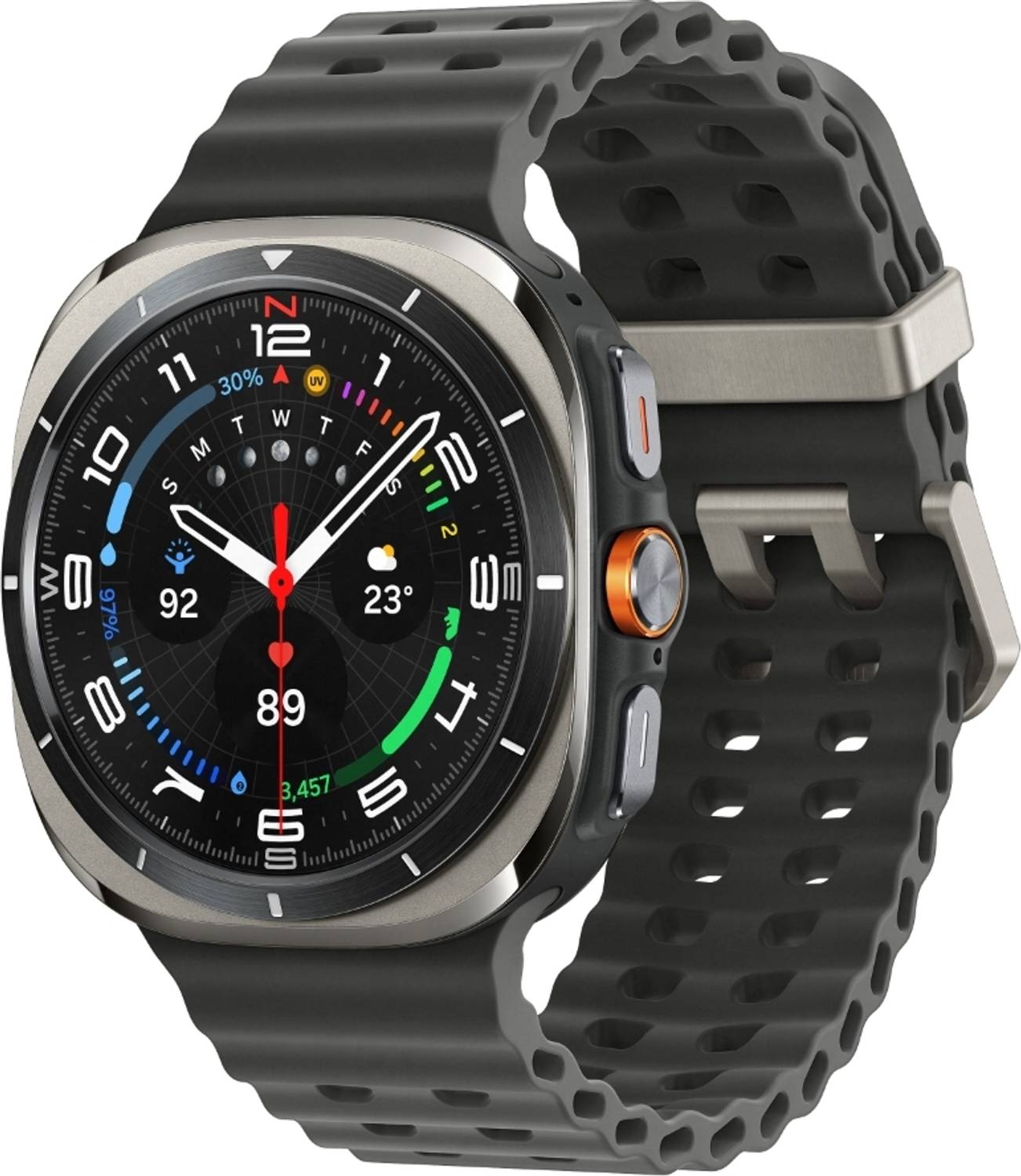 Samsung Galaxy Watch Ultra 2025 (Gray Strap, Large)