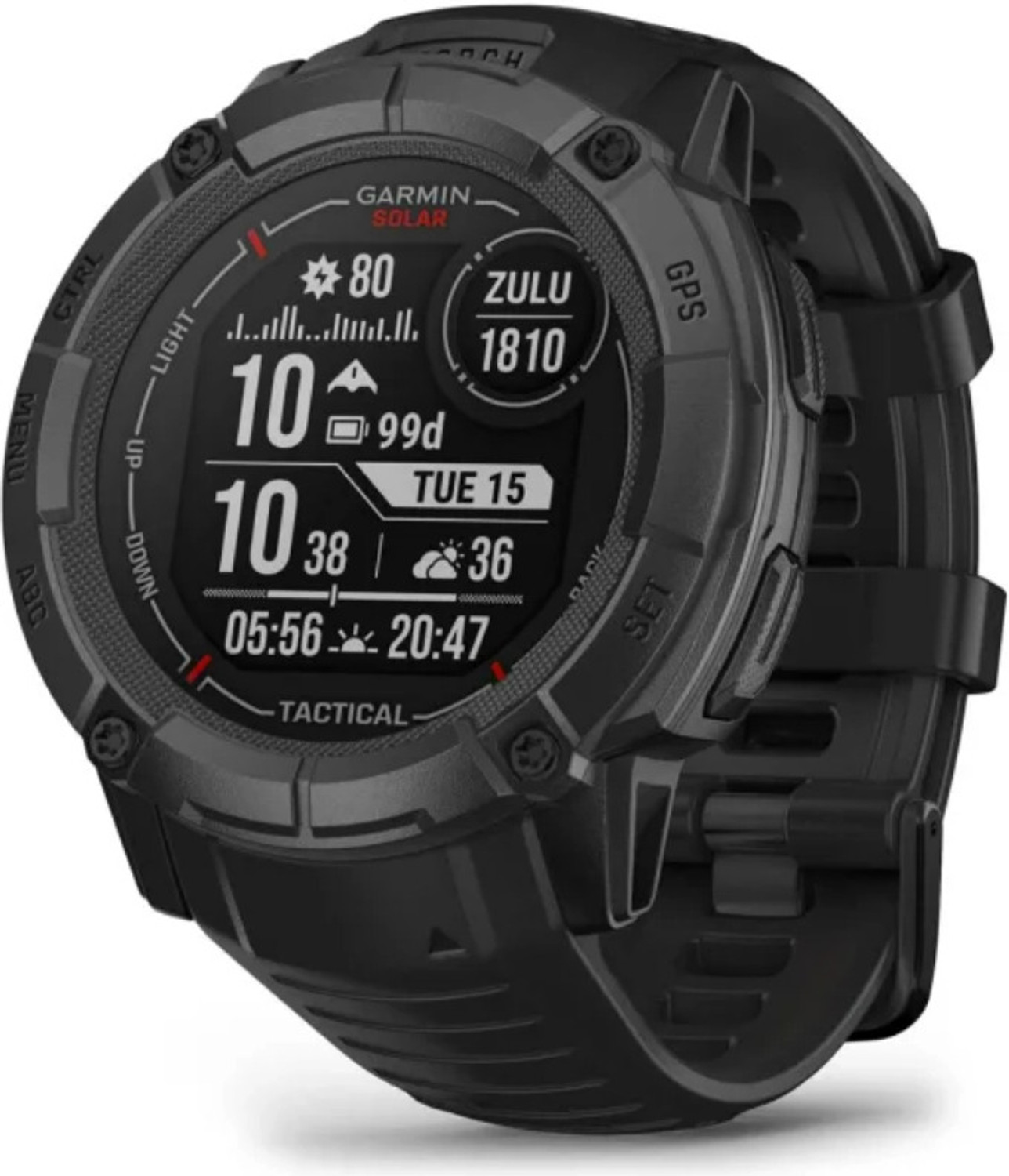 Image of GARMIN Instinct 2X, Solar, Tactical (A04600) Smartwatch