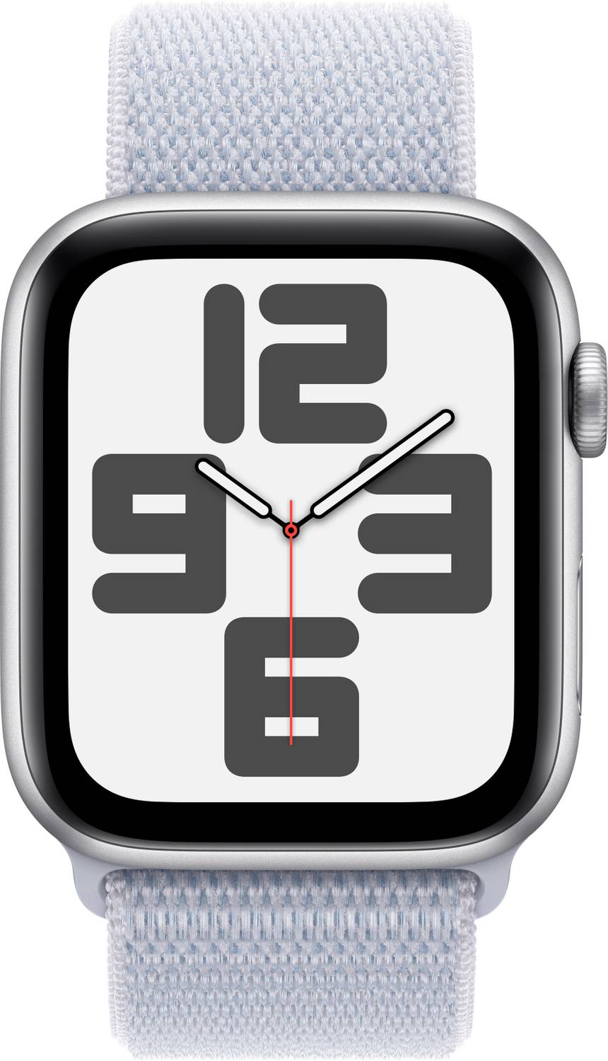 Apple Watch SE 2 GPS 44mm (2nd Gen) Silver Aluminium with Blue