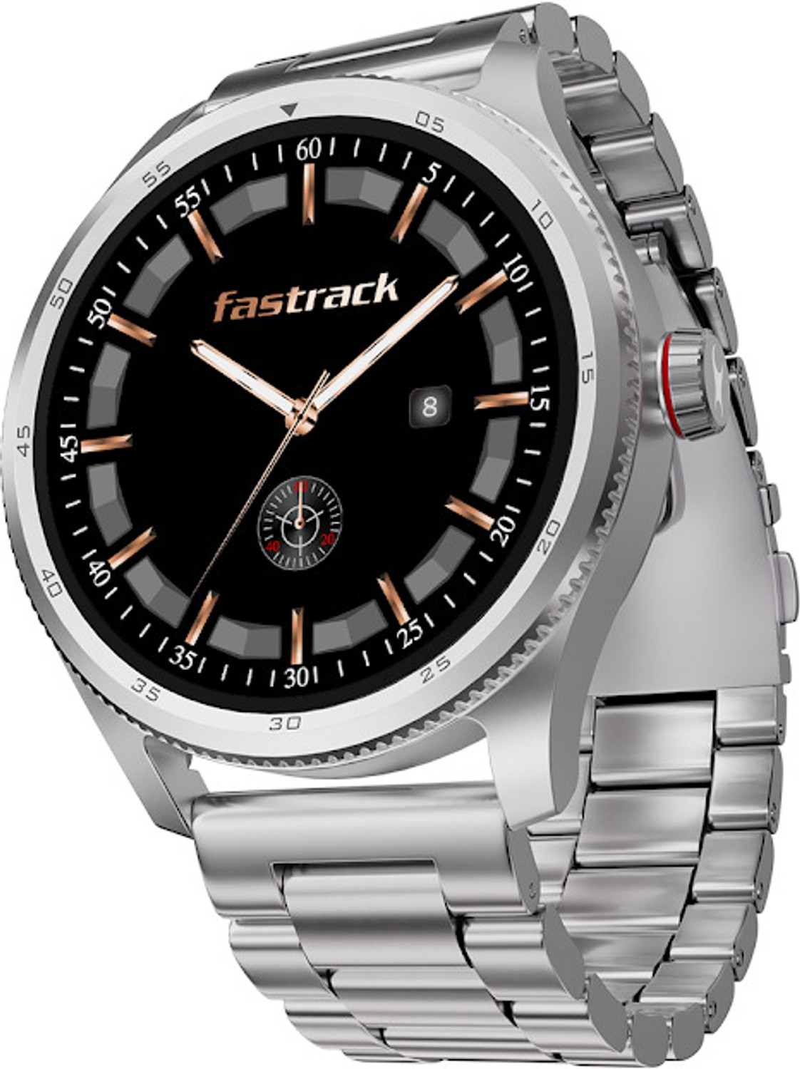 Image of Fastrack Magnus FX1 |35mm UltraVU Display |Working Crown|BT Calling|IP68| Inbuilt Games Smartwatch