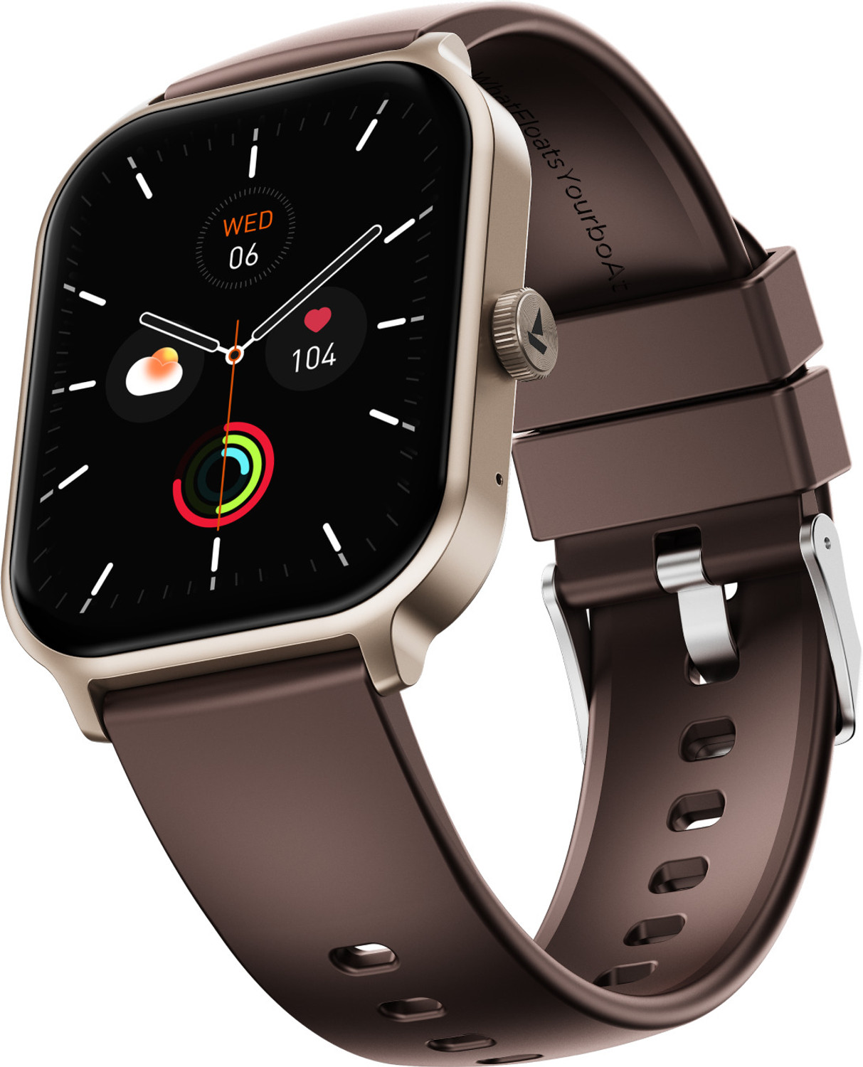Image of boAt Ultima Ember 2, 1.96 inch AMOLED, Ultra Bright 1000 nits, AOD, Functional Crown Smartwatch