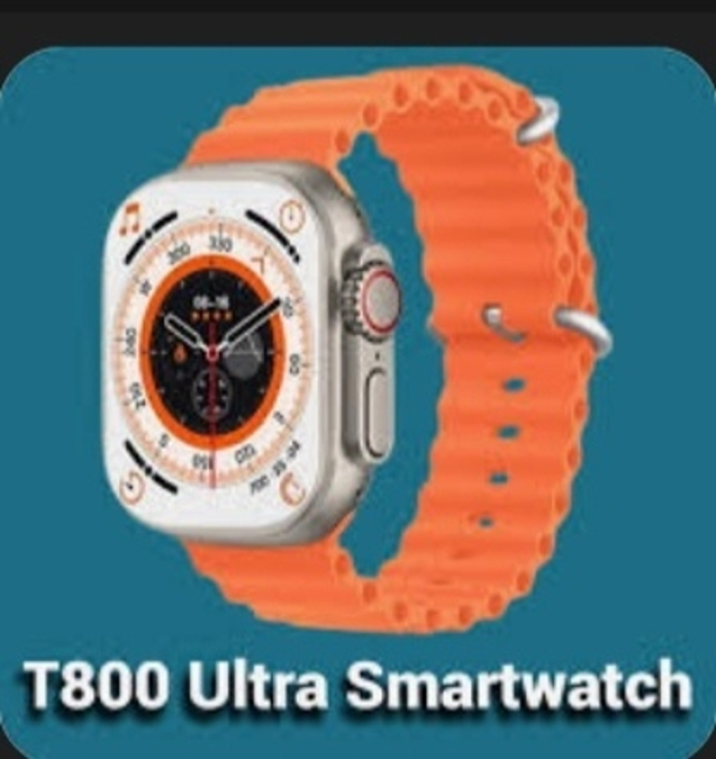 Image of Onikuma T800 BT watch 2in Big Screen Sunlight Proof Display Music Play Insta WA Notifier Smartwatch