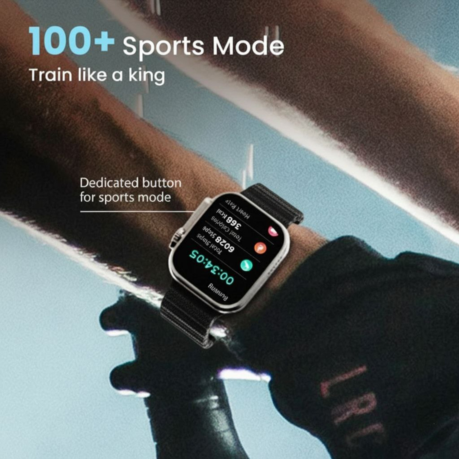 Image of Nxt T900 Ultra 1.99 inch Display, BT Calling, NO Sim Card Option, Metal Body, IP67 Smartwatch
