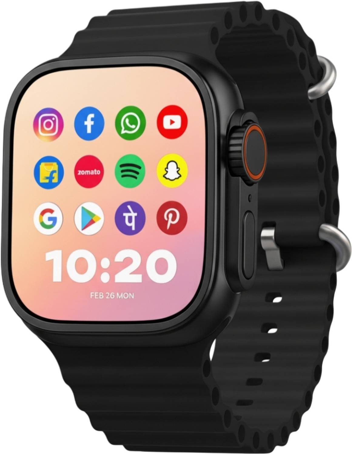 Nxt T900 Ultra 1.99" Display, BT Calling, AI Voice Assistant, Met
