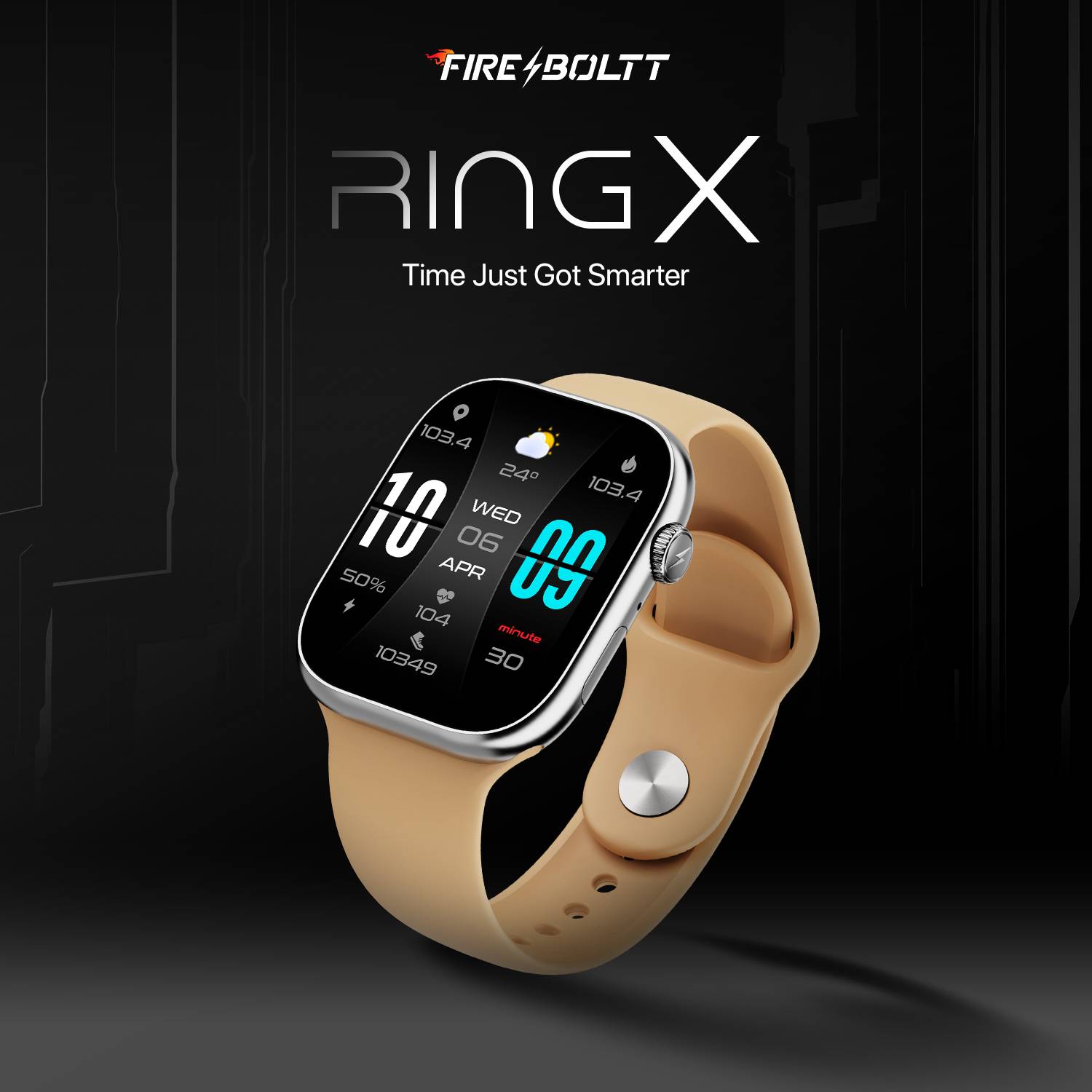 Fire-Boltt Ring X 2.01inch HD Smartwatch - Image 2