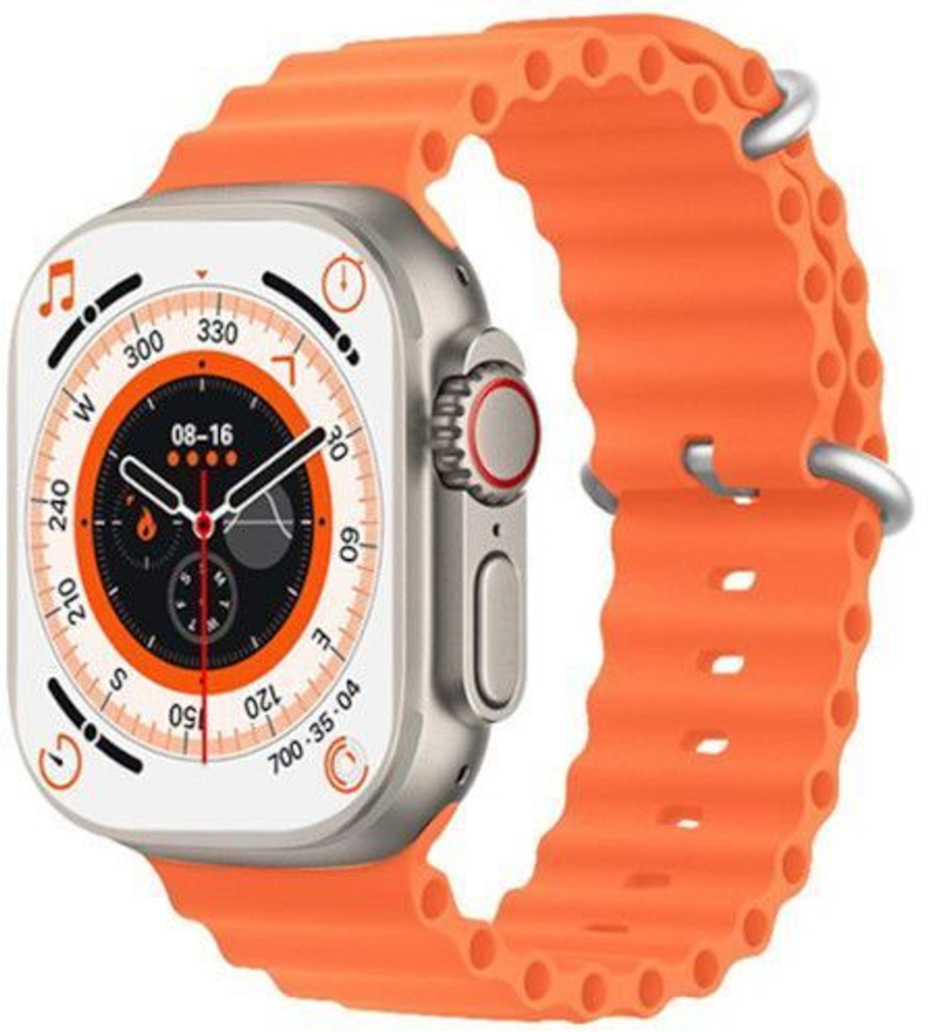 Image of Onikuma T800 BT watch 2in Big Screen Sunlight Proof Display Music Play Insta WA Notifier Smartwatch