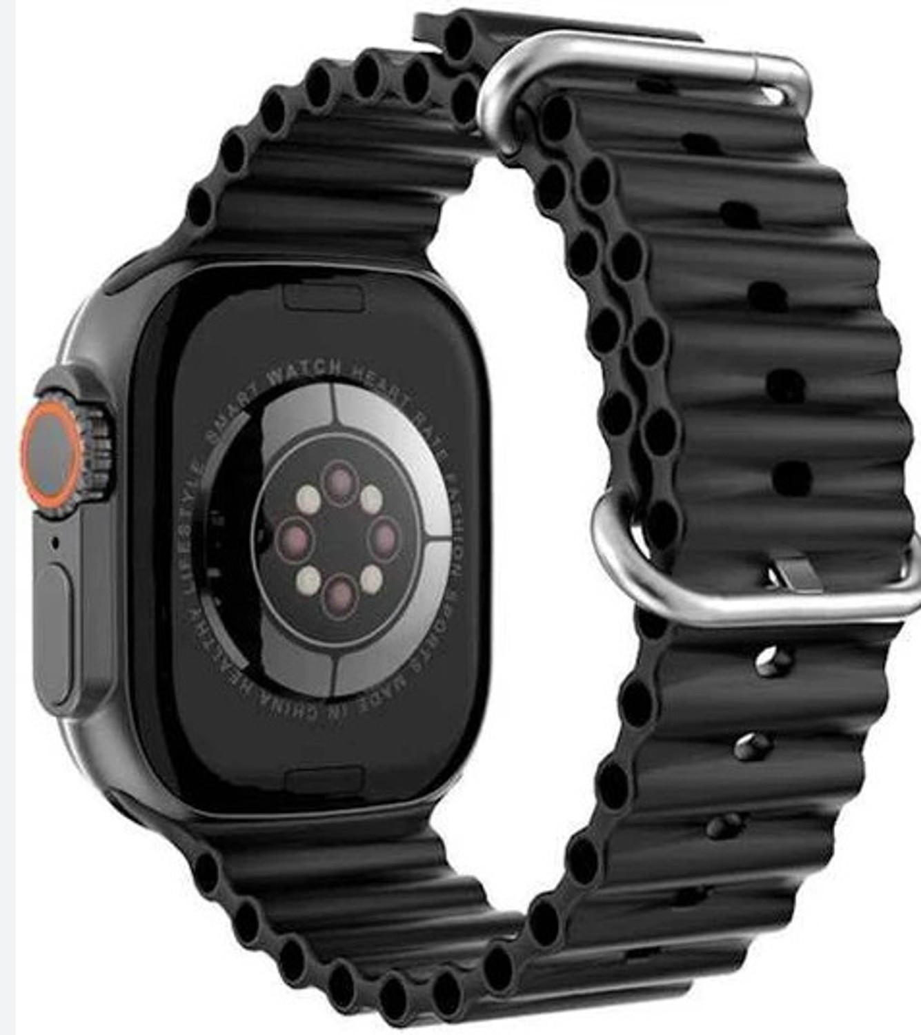 Image of TechFusion T800 Ultra Digital Watch, Bluetooth Calling, 1.99 Inch HD Screen (Black) Smartwatch