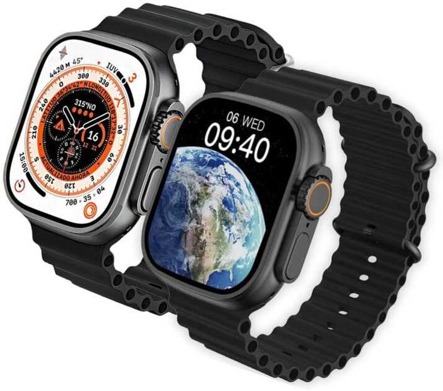 Image of Onikuma T800 BT watch 2in Big Screen Sunlight Proof Display Music Play Insta WA Notifier Smartwatch