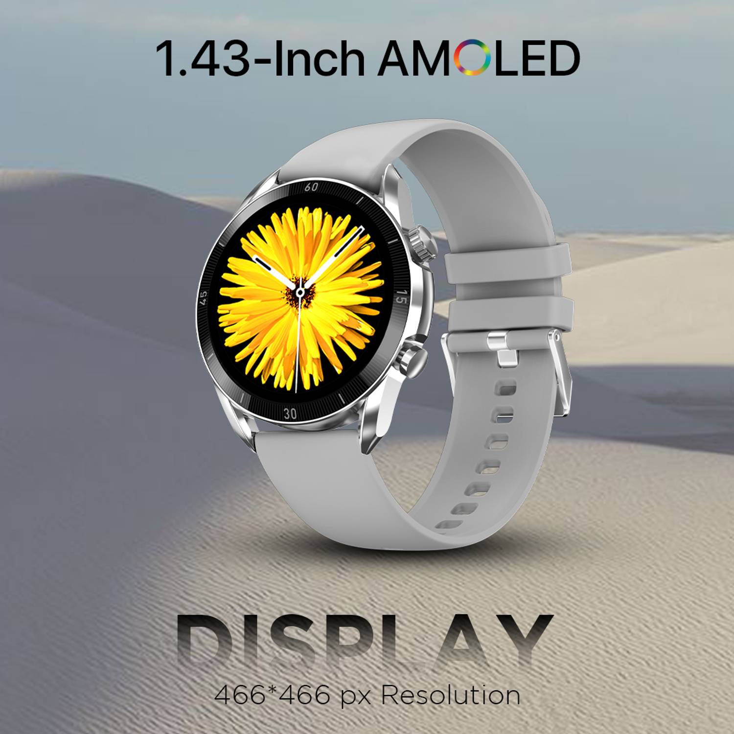 Fire-Boltt Legacy 36.3mm AMOLED Bluetooth Calling Smartwatch - Image 3