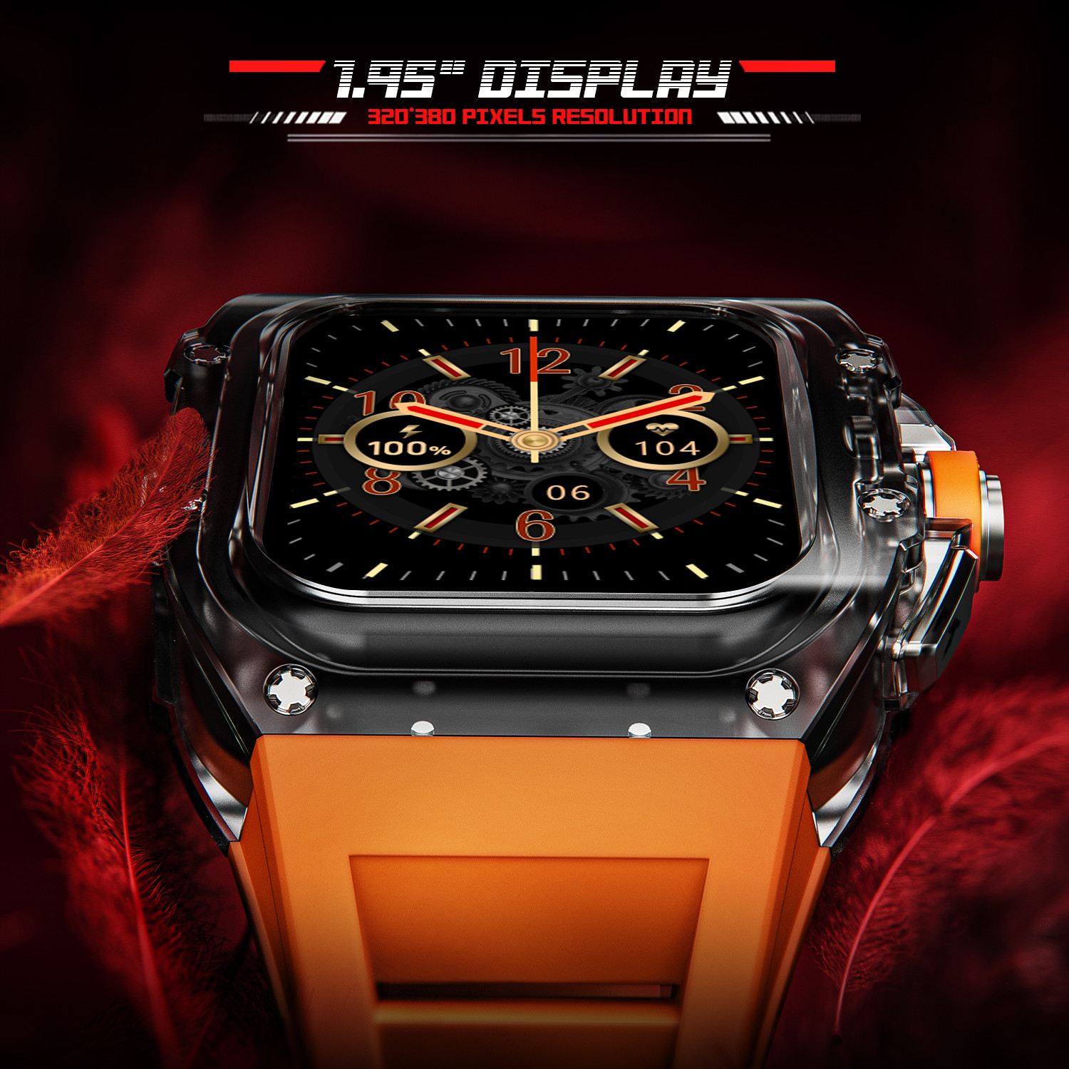 Image of Fire-Boltt Diablo 49.5mm (1.95) Display, Bluetooth Calling, Wireless Charging Smartwatch