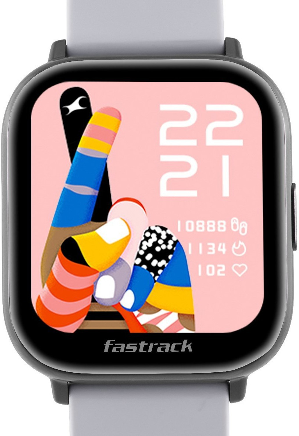 Image of Fastrack Reflex Vybe 1.5 HD Display|50+ Sports Mode|BP Monitor|Game| Smartwatch