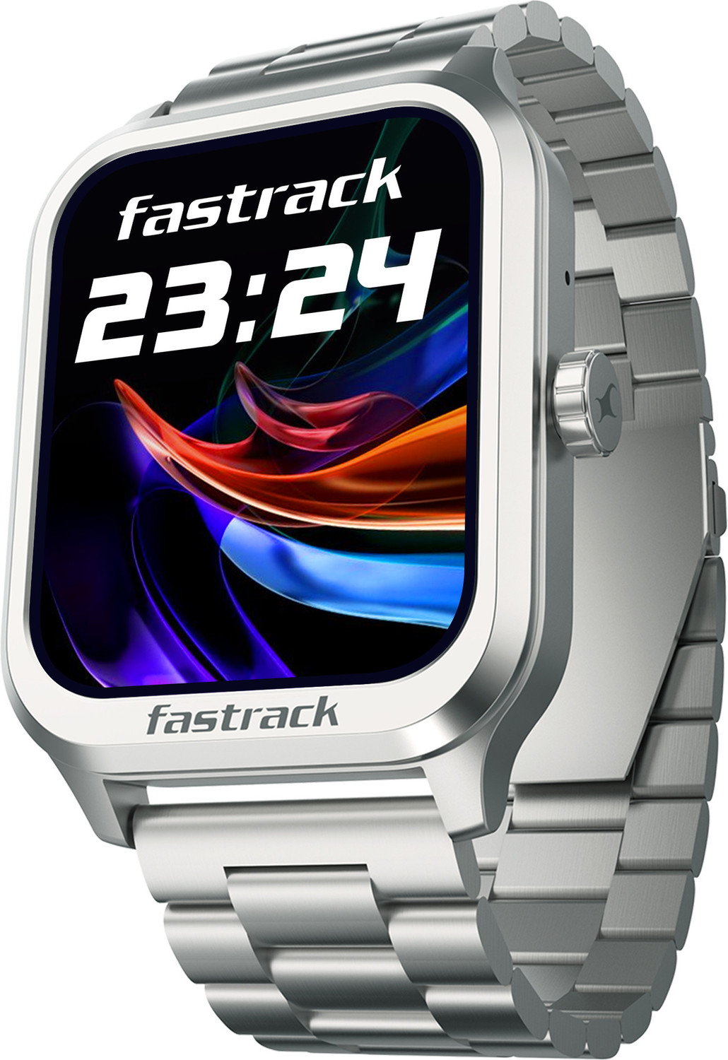 Image of Fastrack Revolt Classic-1.83''|Metal Design|Working Crown|AIVoice Assistant|IP68|Fashion Smartwatch