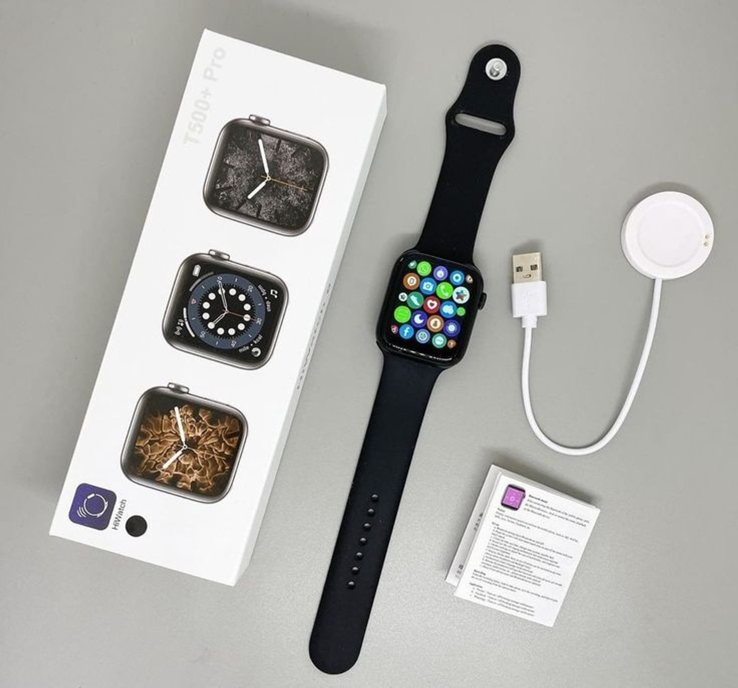 Image of Onikuma T800 BT watch 2in Big Screen Sunlight Proof Display Music Play Insta WA Notifier Smartwatch