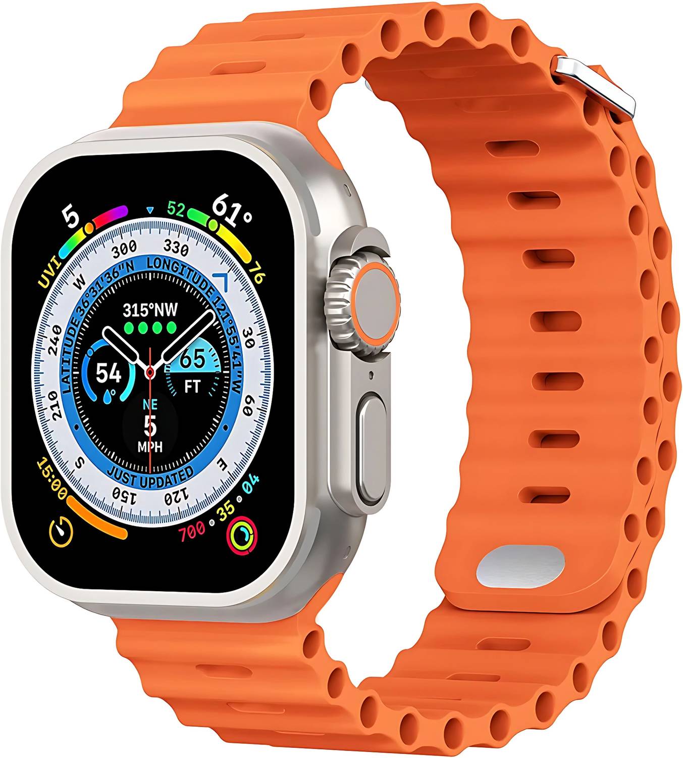 RLS Upgraded T800 Ultra 2 Smartwatch For Android With Wireless Ch