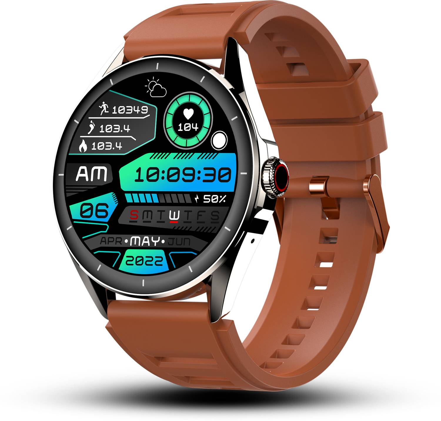 Pebble Cosmos Valor 1.43"Amoled Display, BT Calling, Multi Sports