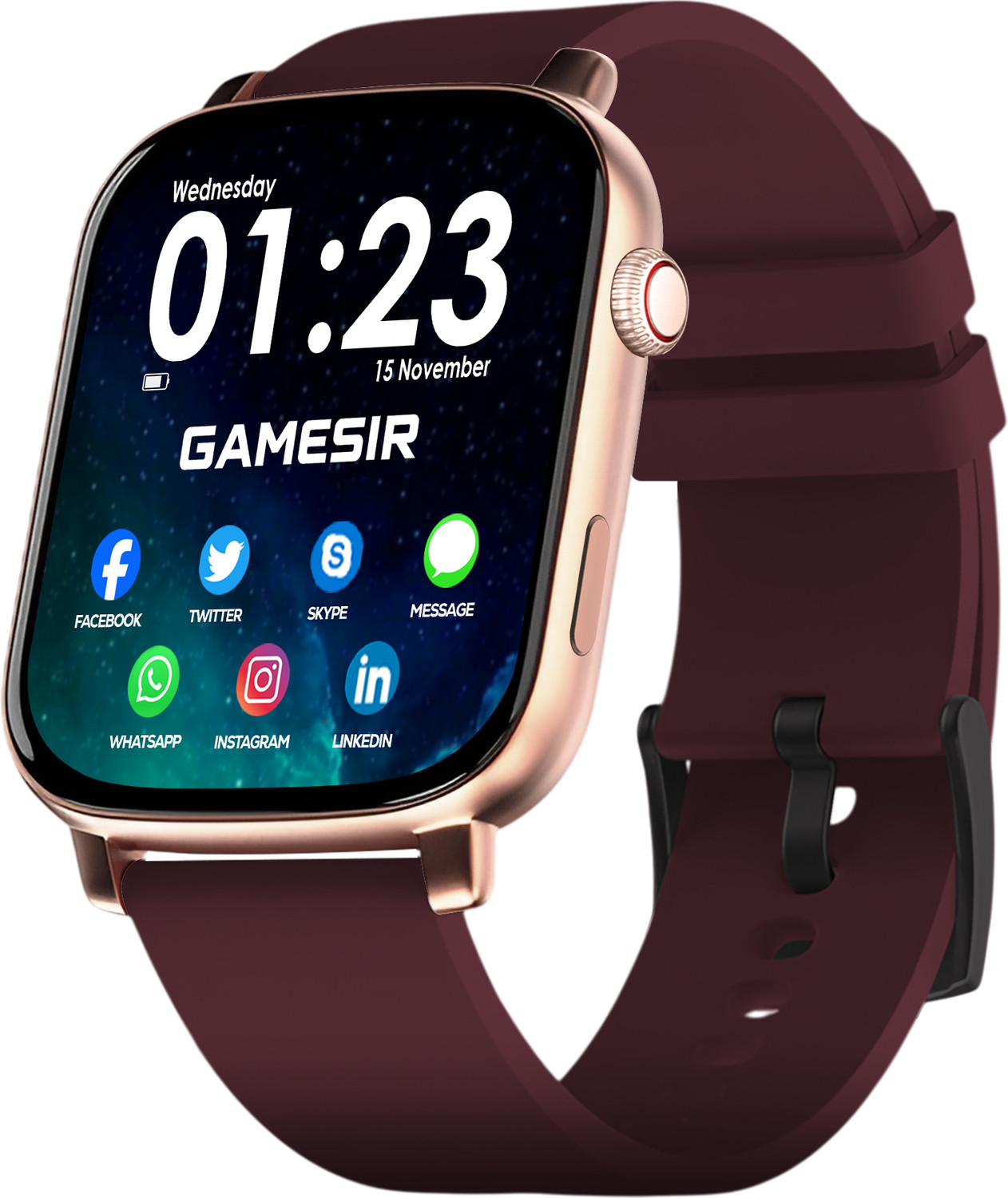 Image of GameSir Edge-Lite | 1.99 inch AMOLED Display | BT Calling | AI Voice | Music Play | Fitness Smartwatch